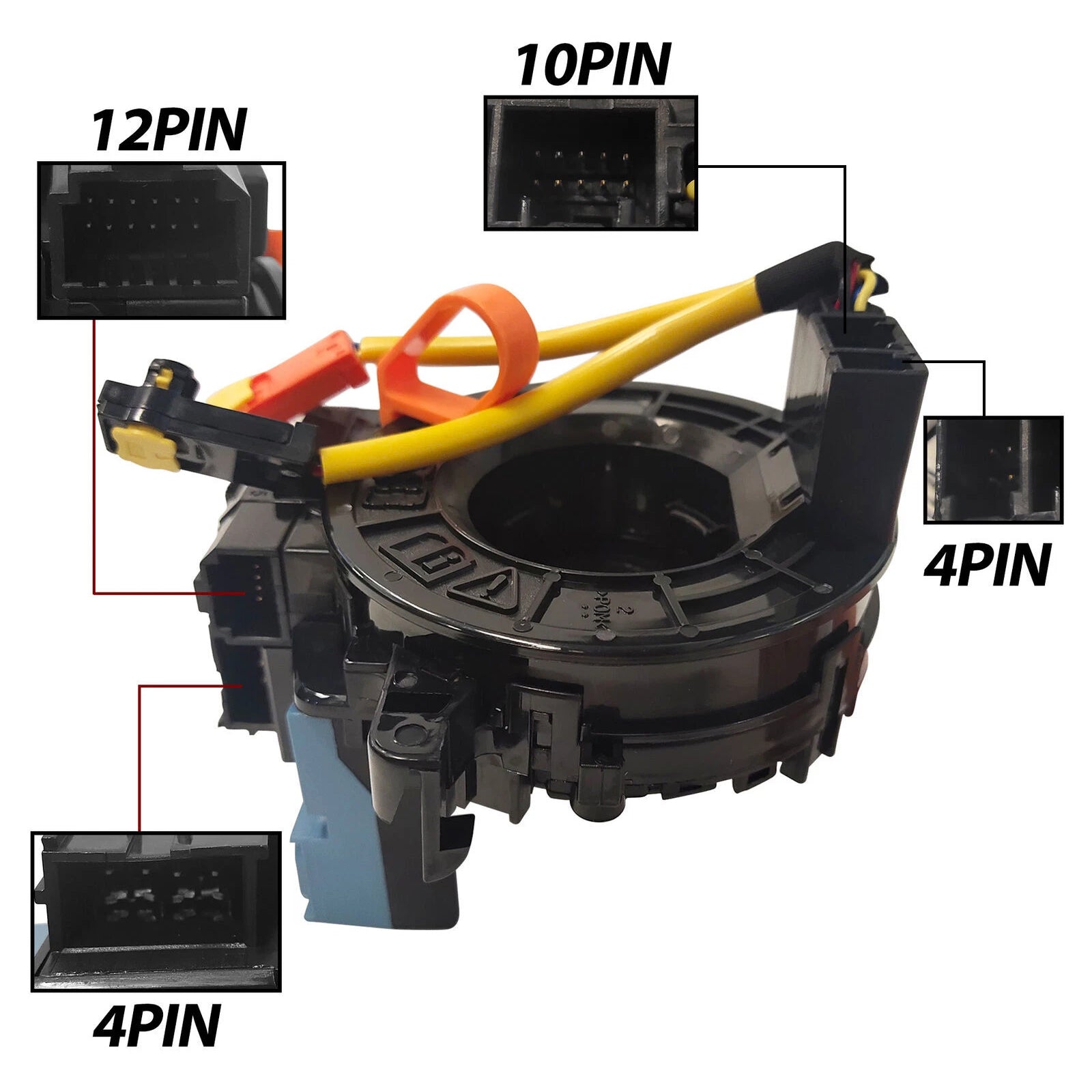 Molla di ritorno con sensore dell'angolo di sterzata per Toyota Sienna 2011-2018 (codice articolo 89245-0E020)