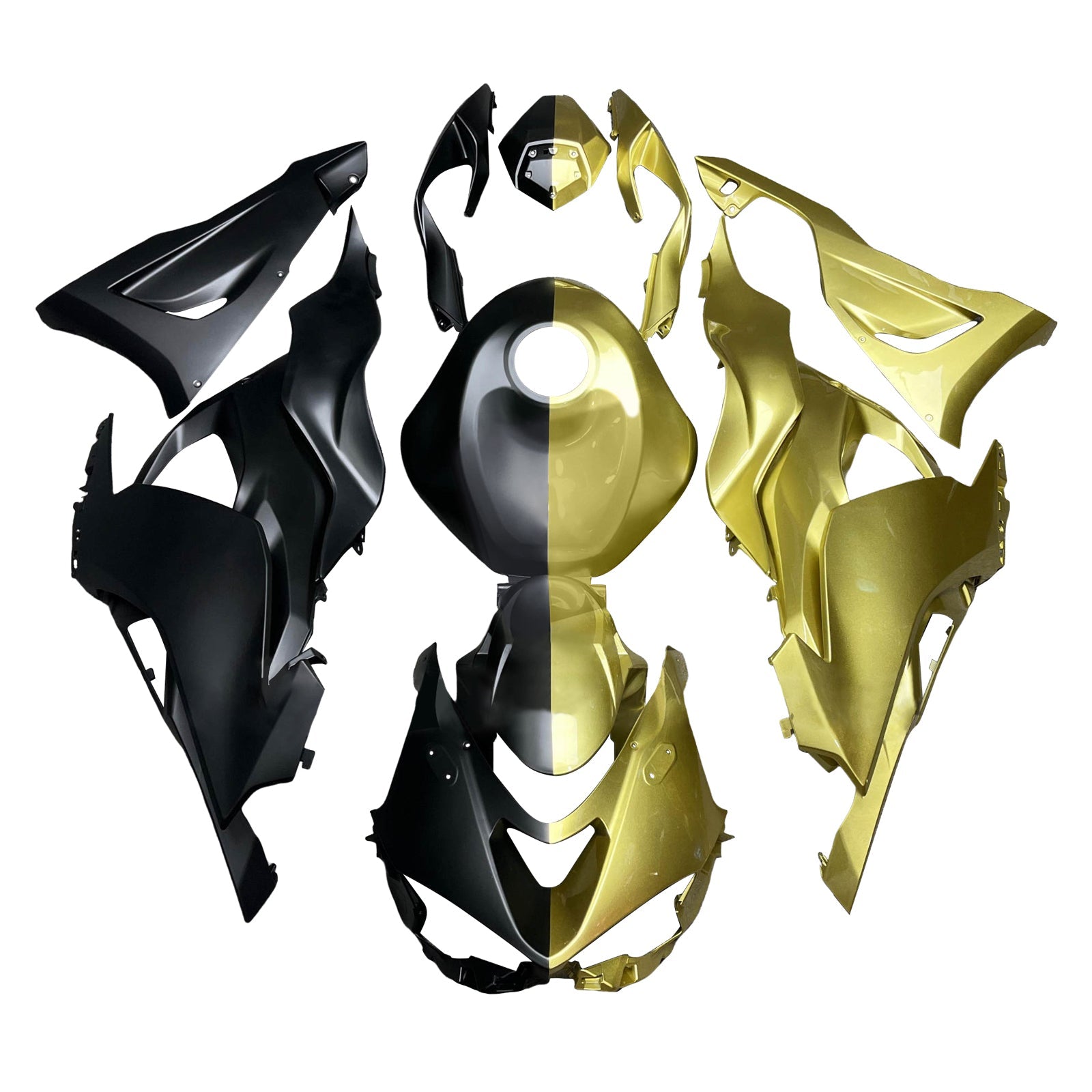 Kit di carenatura a iniezione, corpo di plastica ABS per Kawasaki ZX-6R 2024-2025