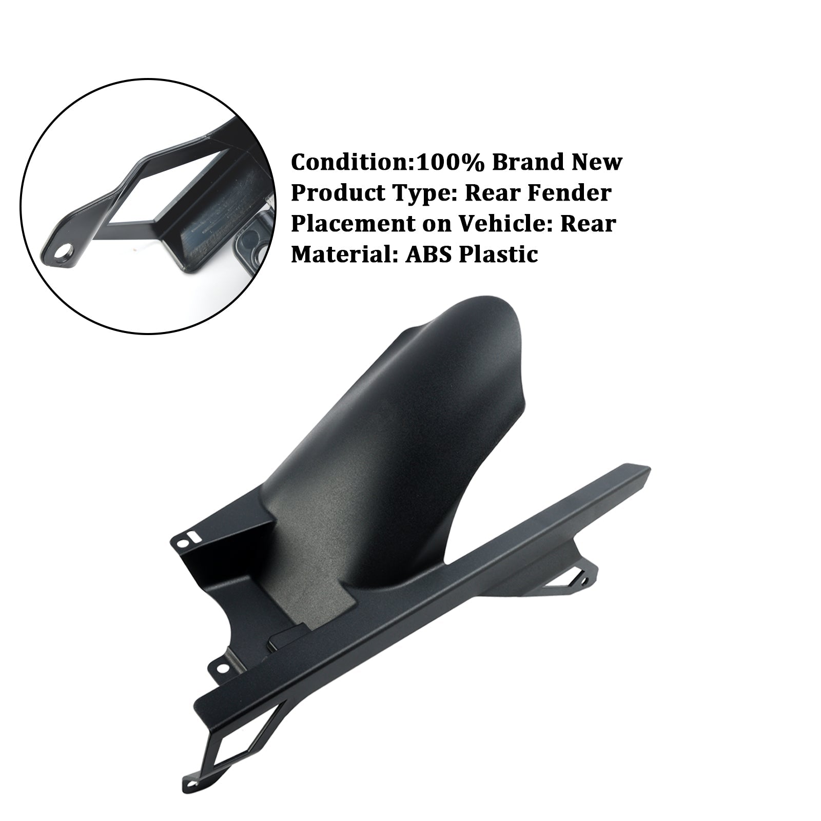 Striker de lodo trasero para Yamaha Tracer 9/GT 2021-2024