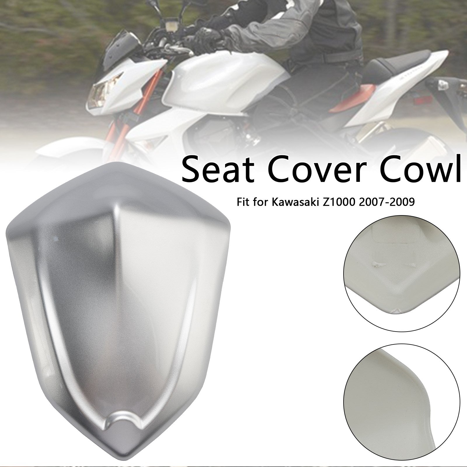 Capot de carénage de siège arrière pour Kawasaki Z1000 2007-2009