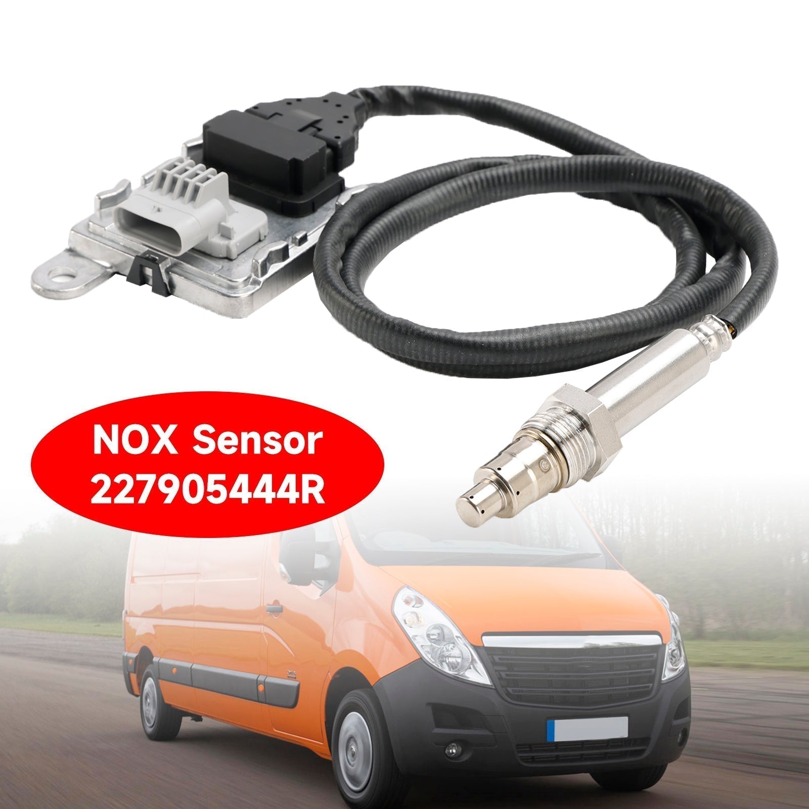 Sensore Nox di ossido di azoto per motore Nissan NV300 1.6 dCi R9M dal 2016 in poi, 227905444R