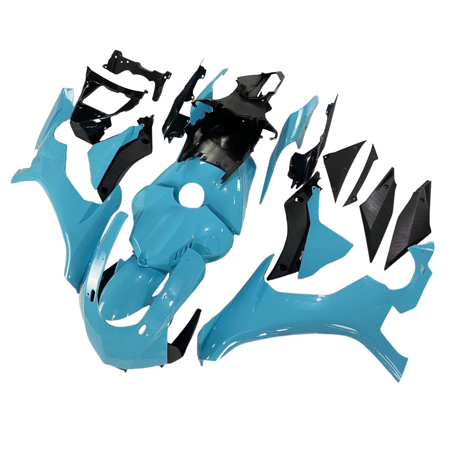 Vbrizgavanje kompleta za karoserijo plastični abs, ki je primeren za Yamaha YZF 1000 R1 2015-2019