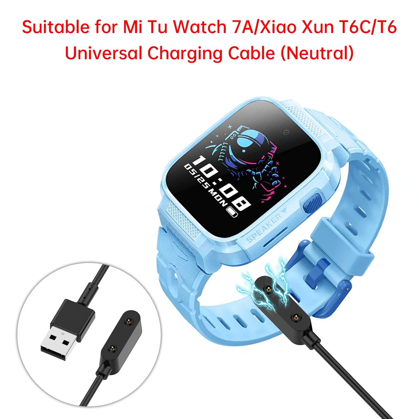 Magnetni nadomestni polnilni kabel za Mitu Watch 7A Watch za Xiaoxun T6C T6C T6