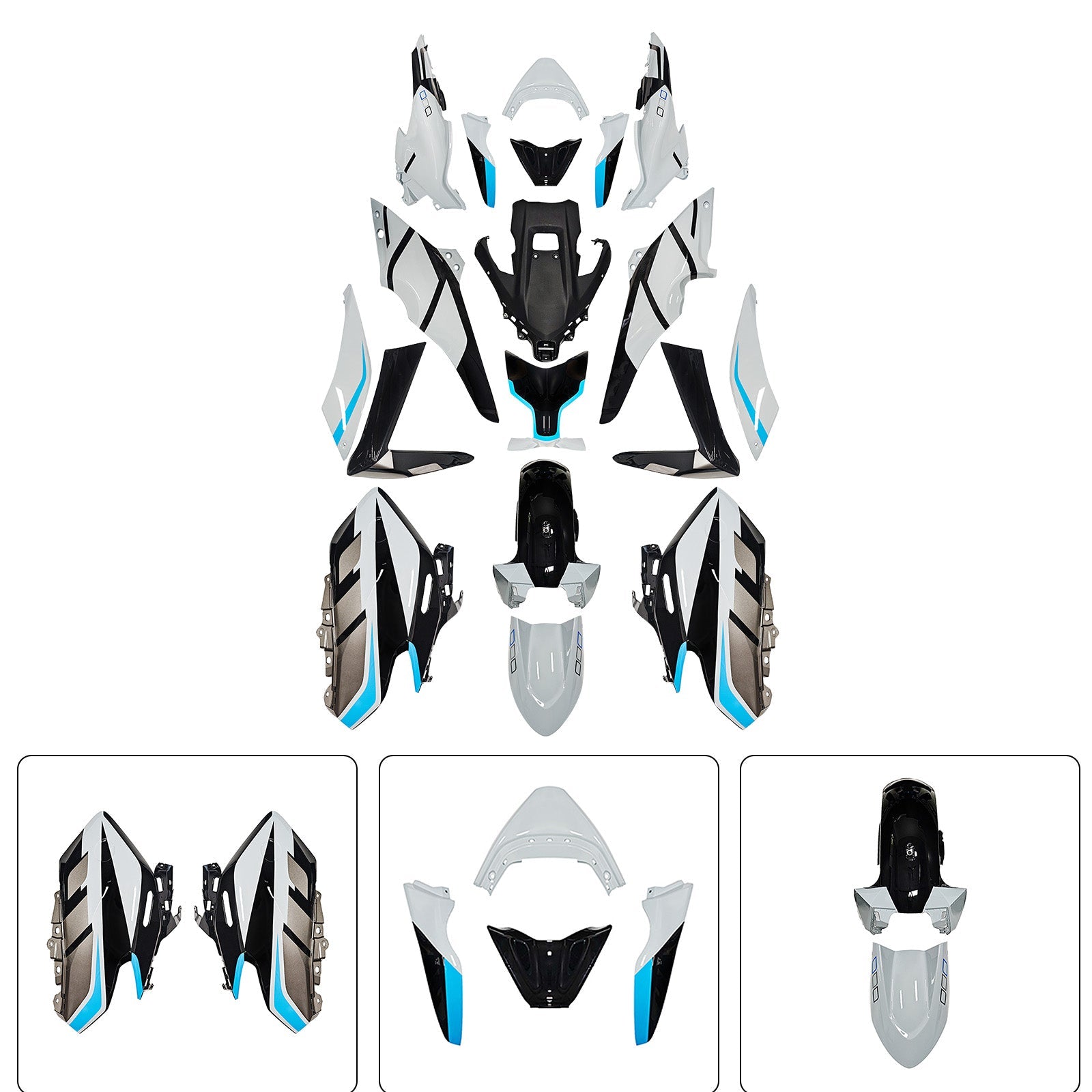 Kit de carénage d'injection pour Yamaha TMAX560 (2025-2026)