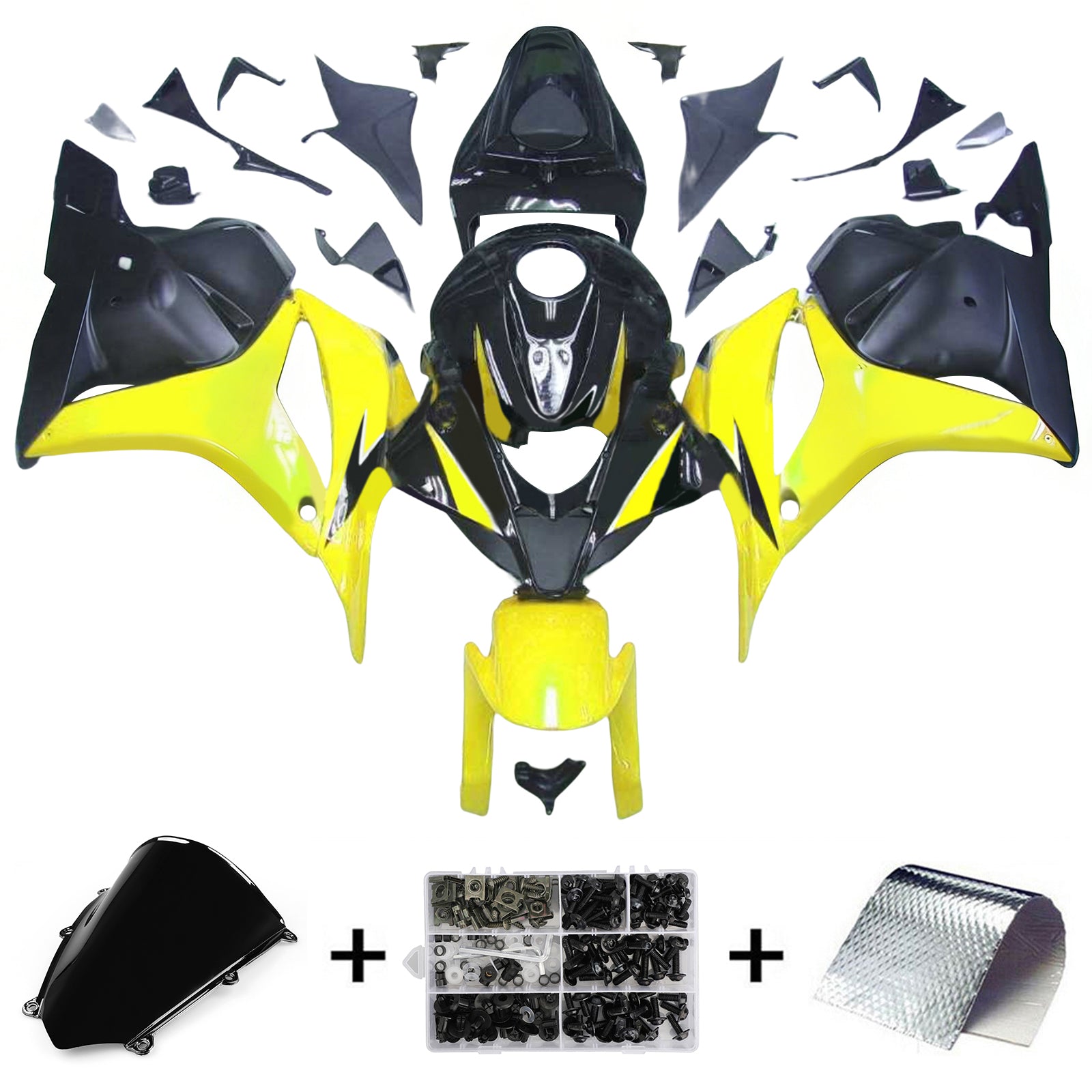 Kit de carénage à injection en plastique ABS pour Honda CBR600RR 2009-2012 F5