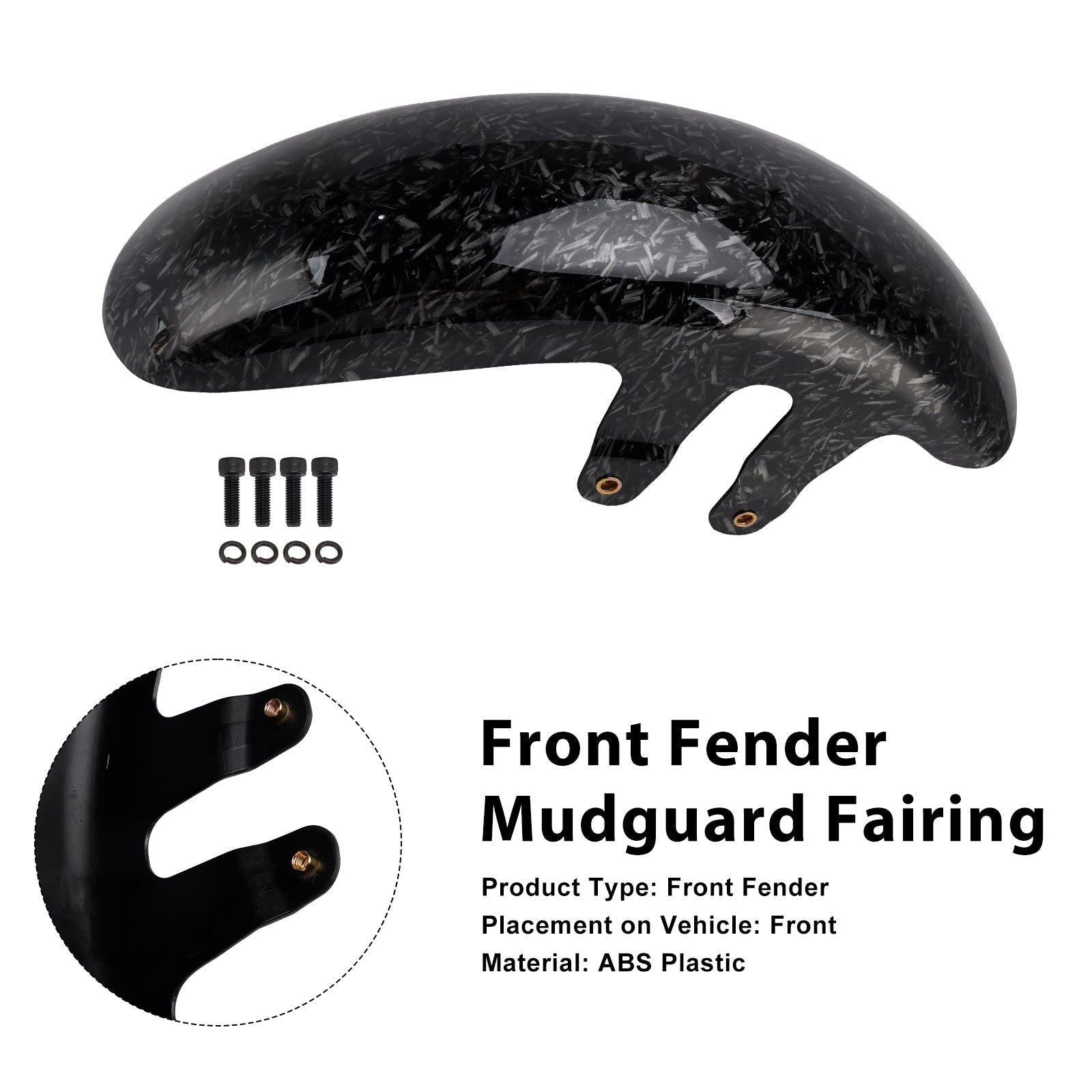 Carénage de garde-boue avant Touring CVO Road Glide / Street Glide 2023-2025