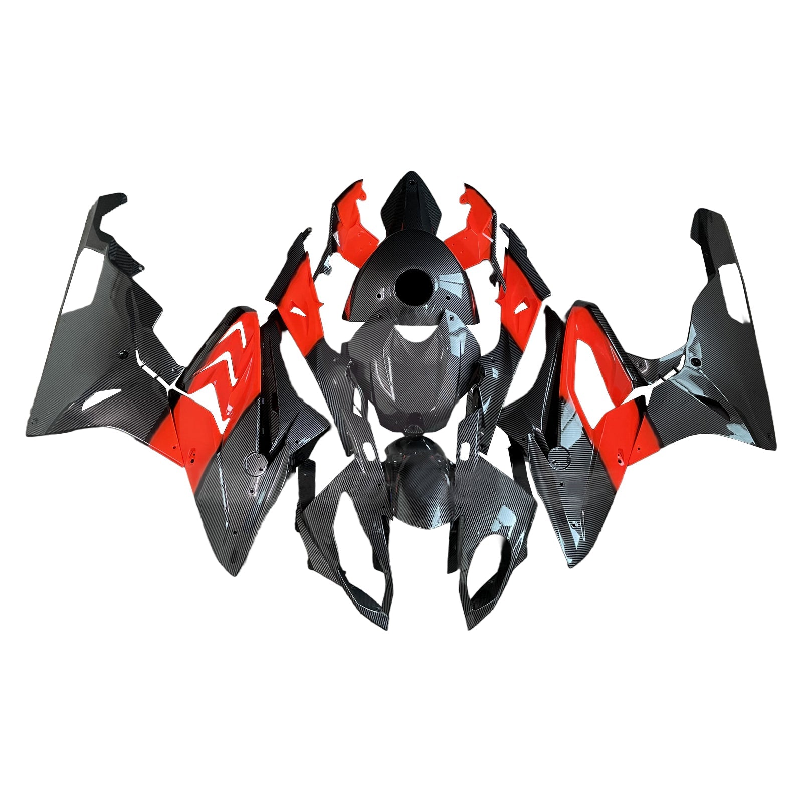 Kit de carénage d'injection pour BMW S1000RR 2015-2016 Carrosserie Plastique ABS