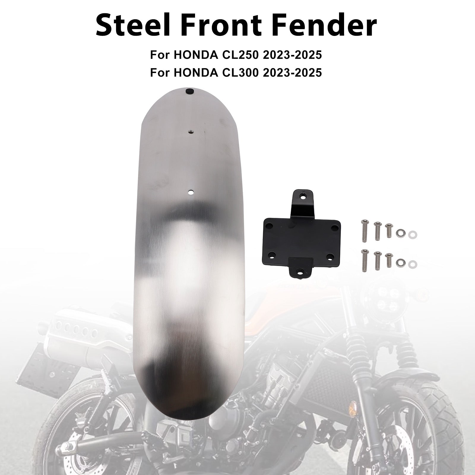 Garde-boue avant en acier pour HONDA CL250 CL300 CL500 SCL500 2023-2025