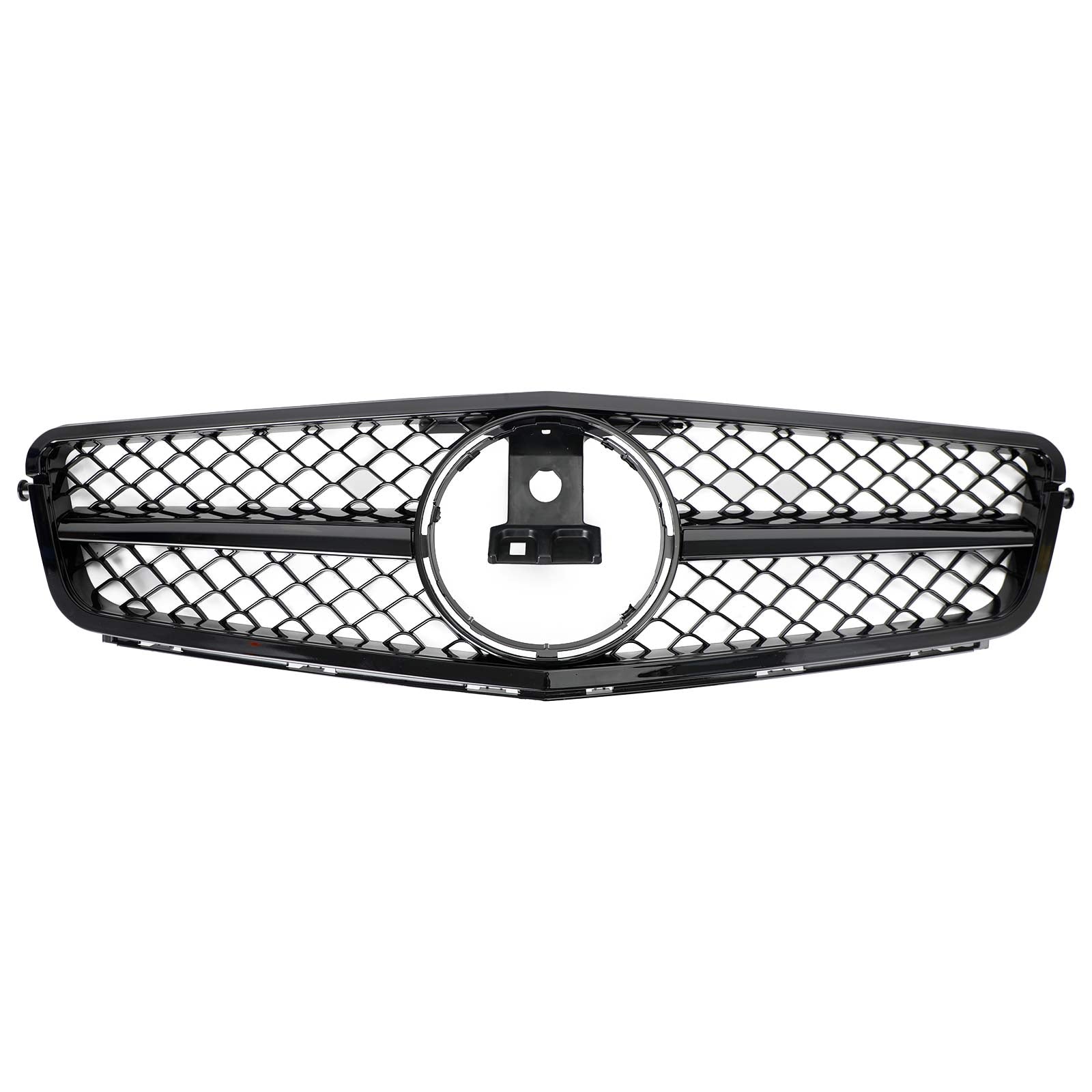 Front Bumper Grille Grill Pour C-Class Benz W204 C300 C350 2008-2014 w/LED