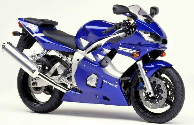 Iniezione di plastica ABS ABS carénage fit pour yamaha yzf r6 1998-2002 bleu blu generico