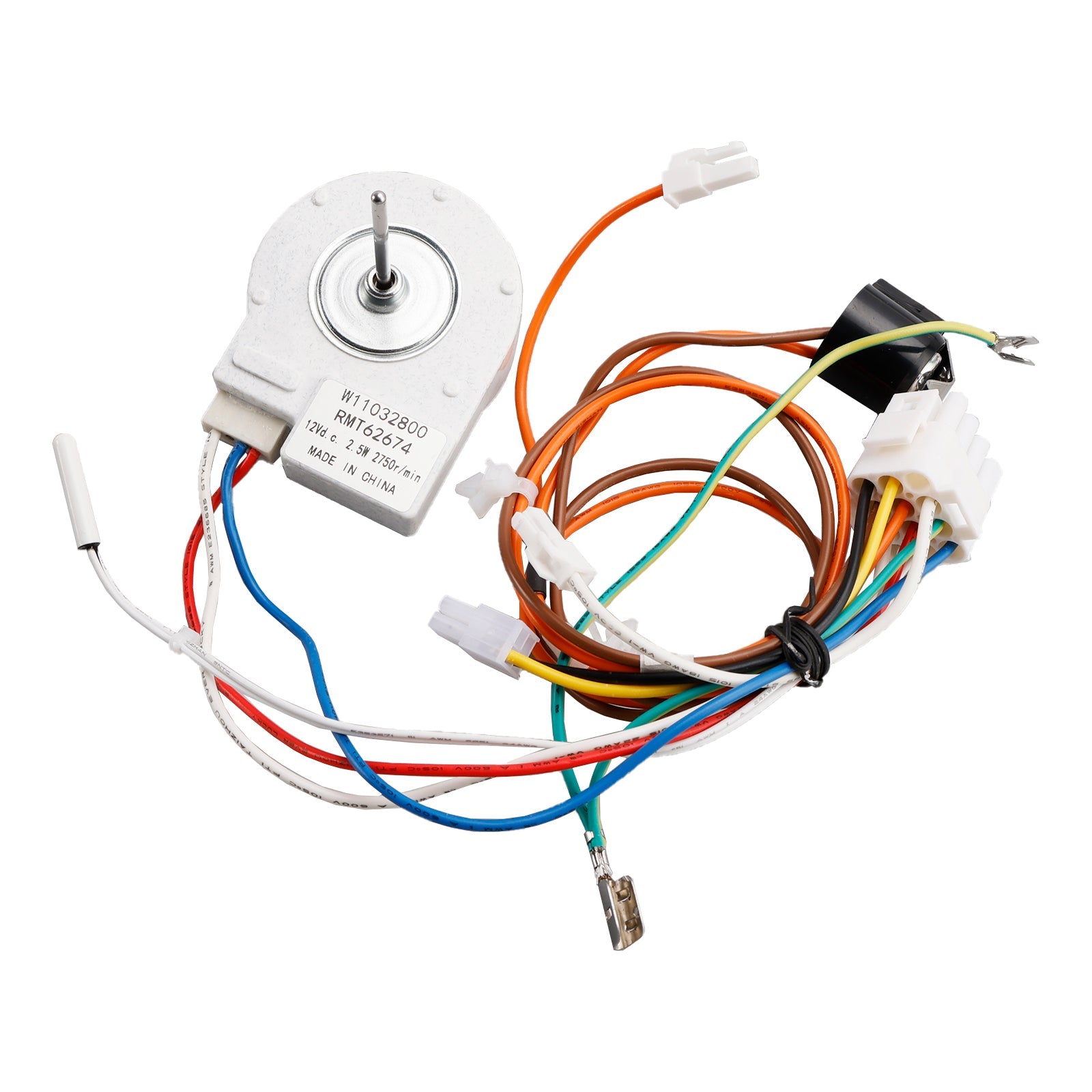 Verdamperventilatormotor W11032800 voor Kenmore JennAir W10728094 4461668