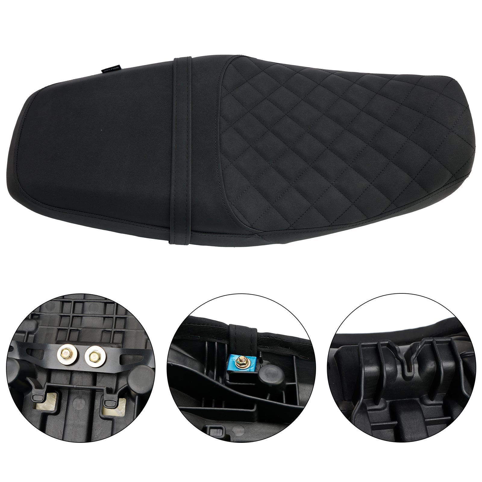 Cuscino passeggeri anteriore anteriore e posteriore per Honda GB350S GB 350 S 2023-2025