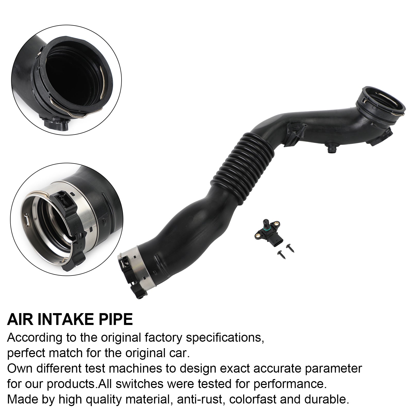 Intercooler Air Intake Duct Charge Pipe Hose pour BMW M135i M235i 13717604033