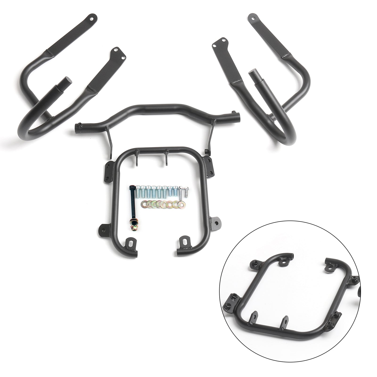 Crash bars Protection Fit For BMW R1200RT 2005-2013 2011 2012 Black