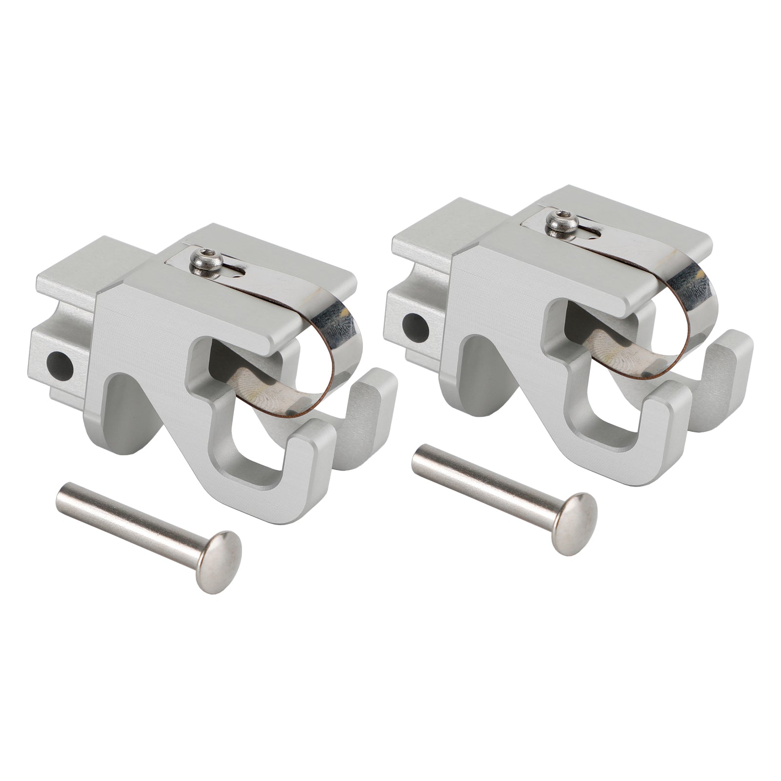 2 piezas de fijación de viga de aluminio satinado para toldo Dometic SUNCHASER II