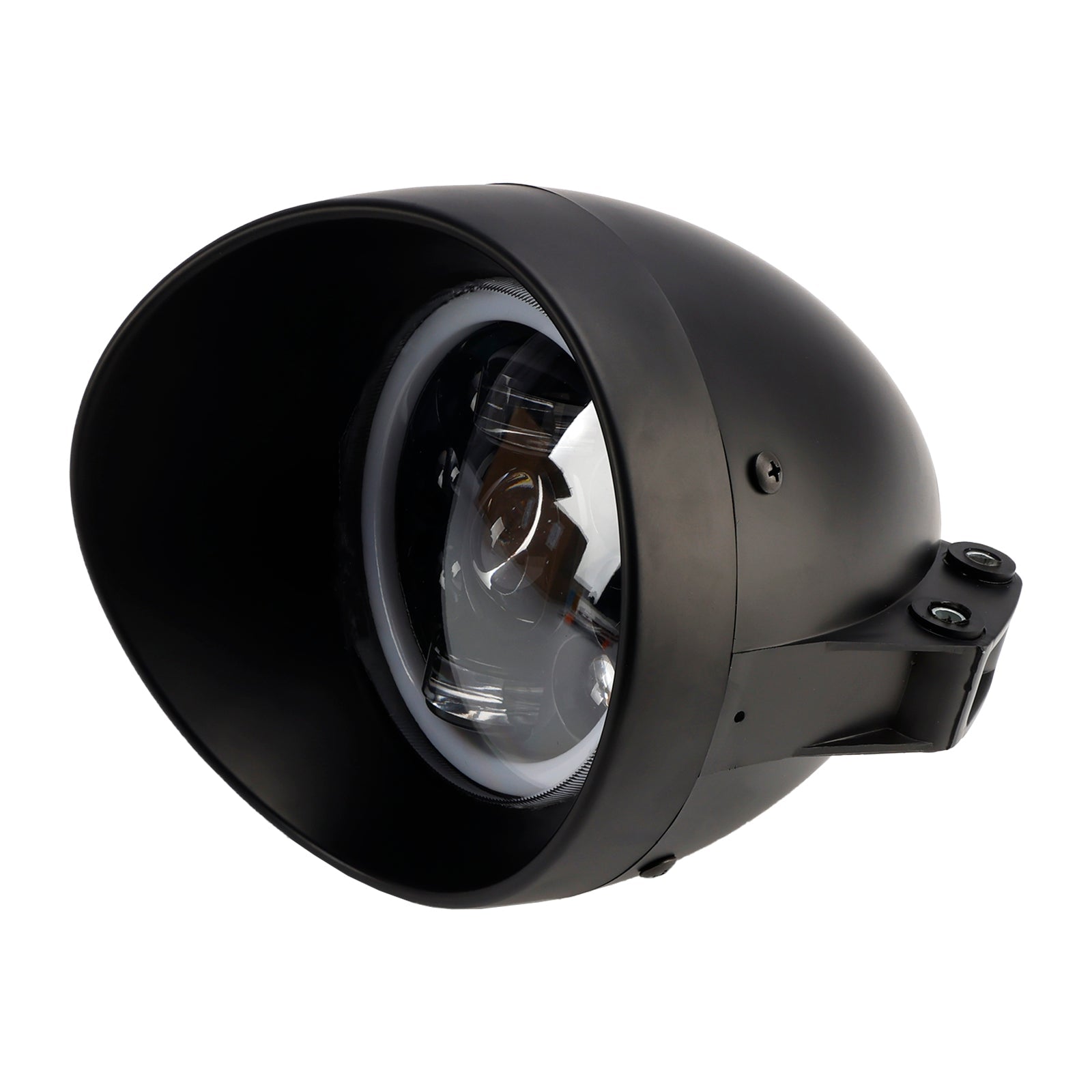 Motorfietsmistlicht, 5,75 inch, 9 bollen, chroom, voor scooter