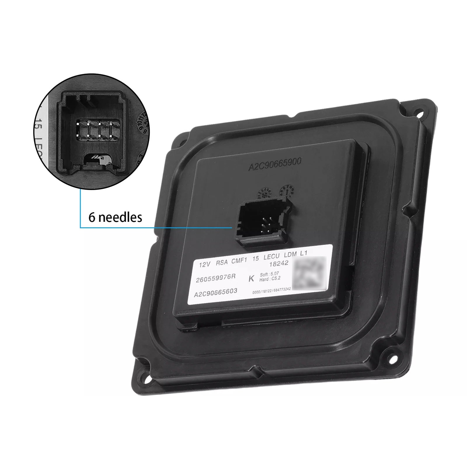 Módulo de colgajo de faros LED A2C90665603, 260559976