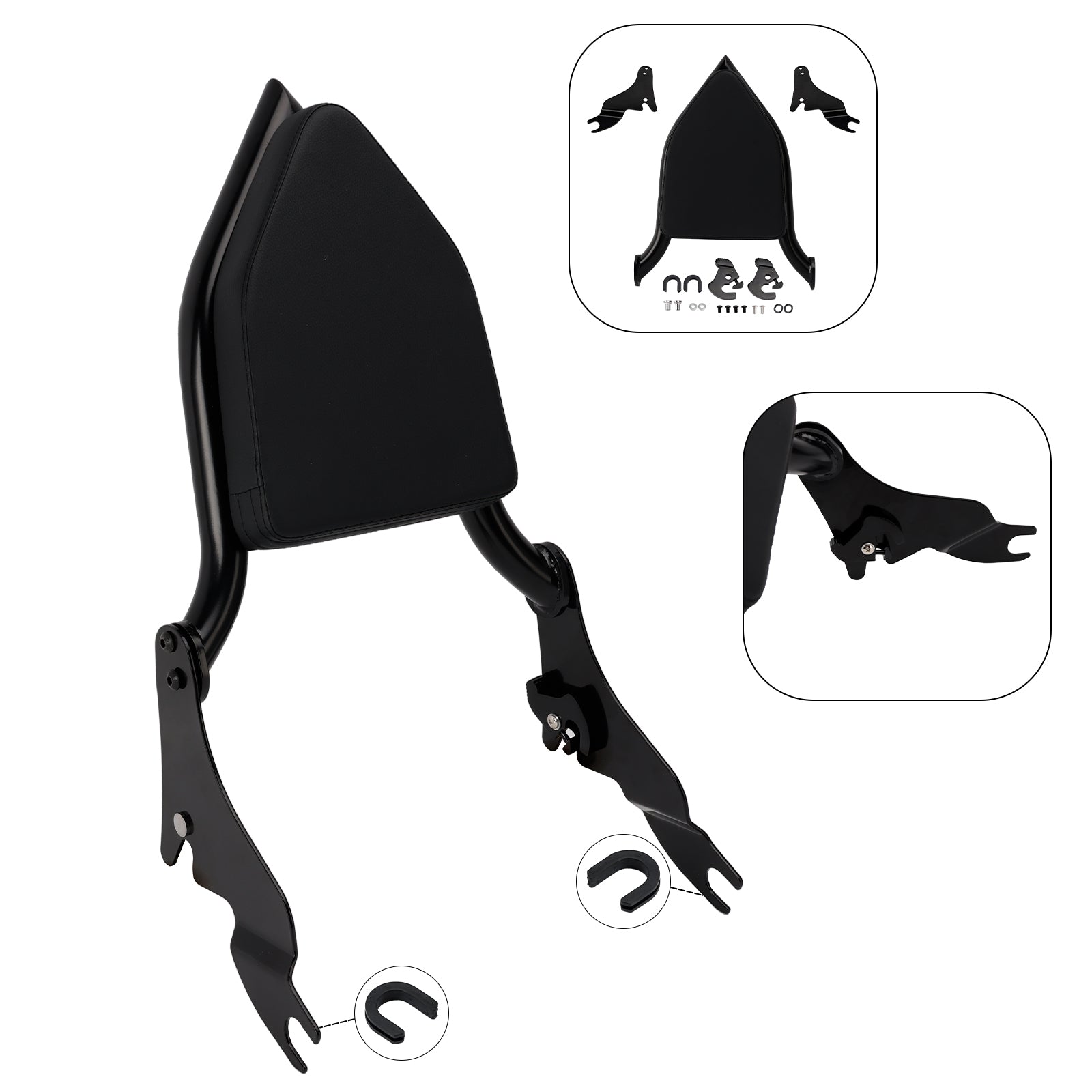 Matkustaja Sissy Bar Sissy Bar for Road Glide Fltr/I, FLTRX 2009, 2015-2024