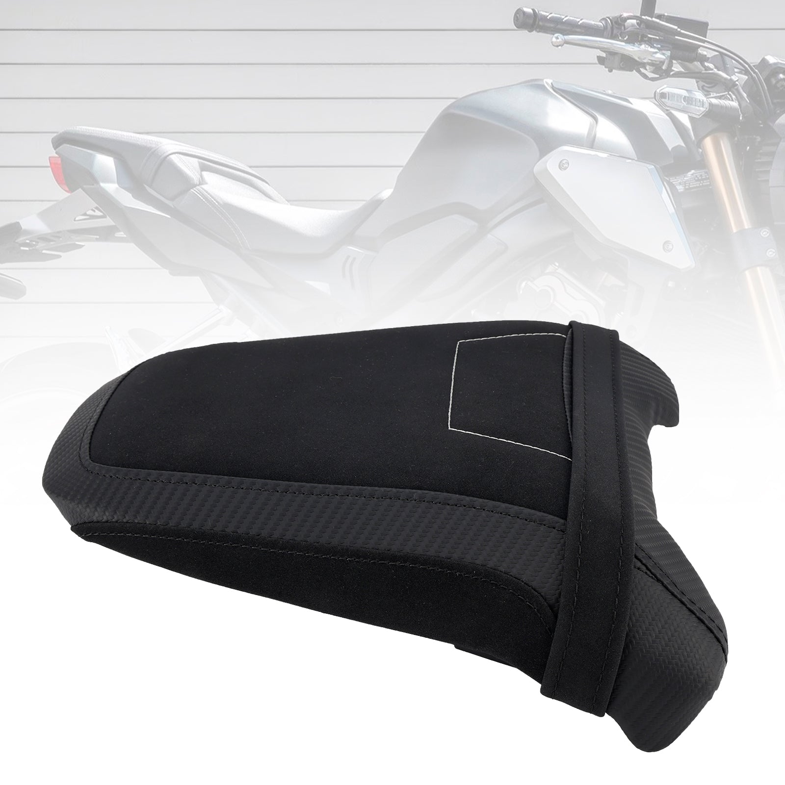 Coussin de selle passager arrière plat en polyuréthane rouge pour HONDA CB650R CBR650R 2024-2025