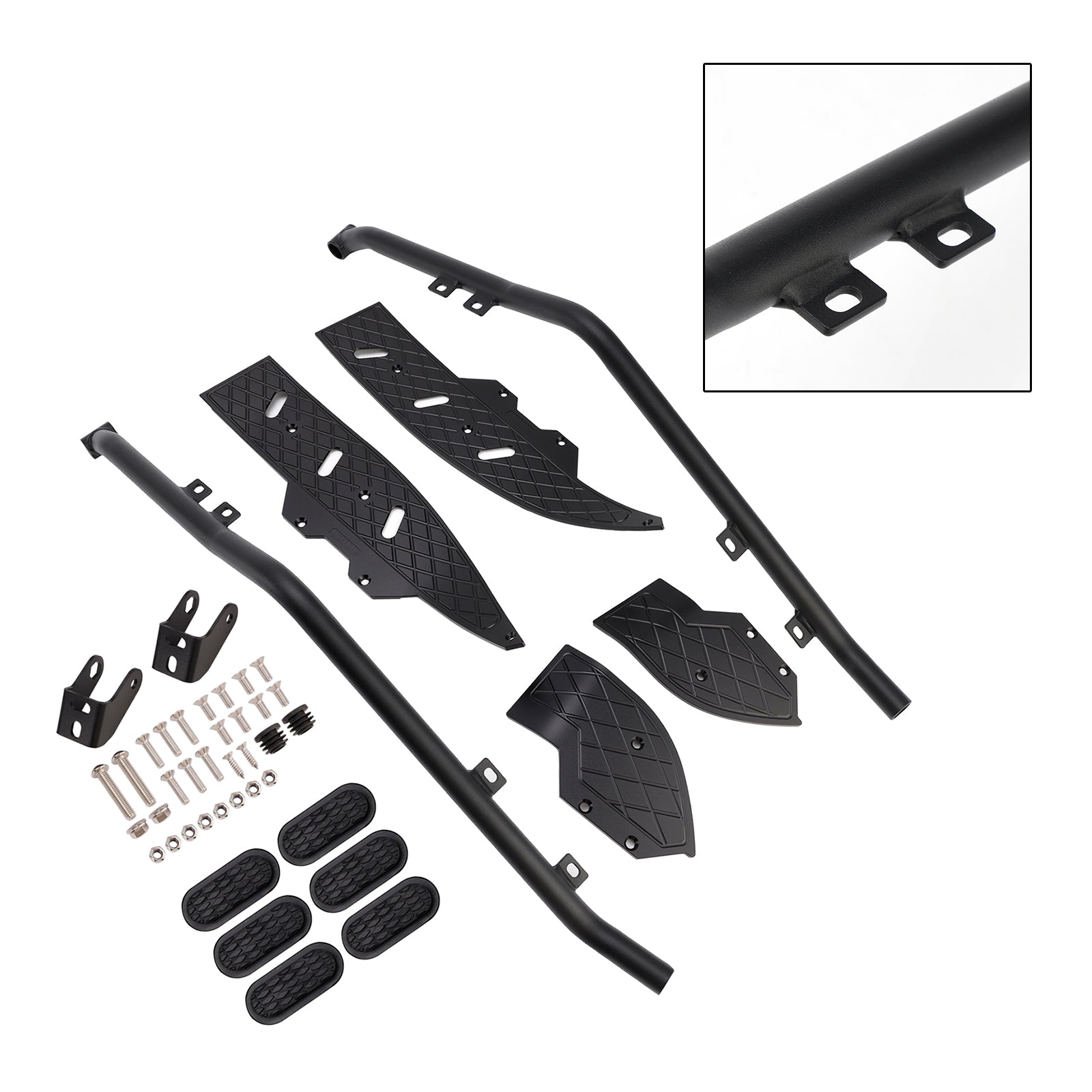 Pare-chocs, protection moteur, barre de protection noire pour Honda NS150GX NS 150 (2025).