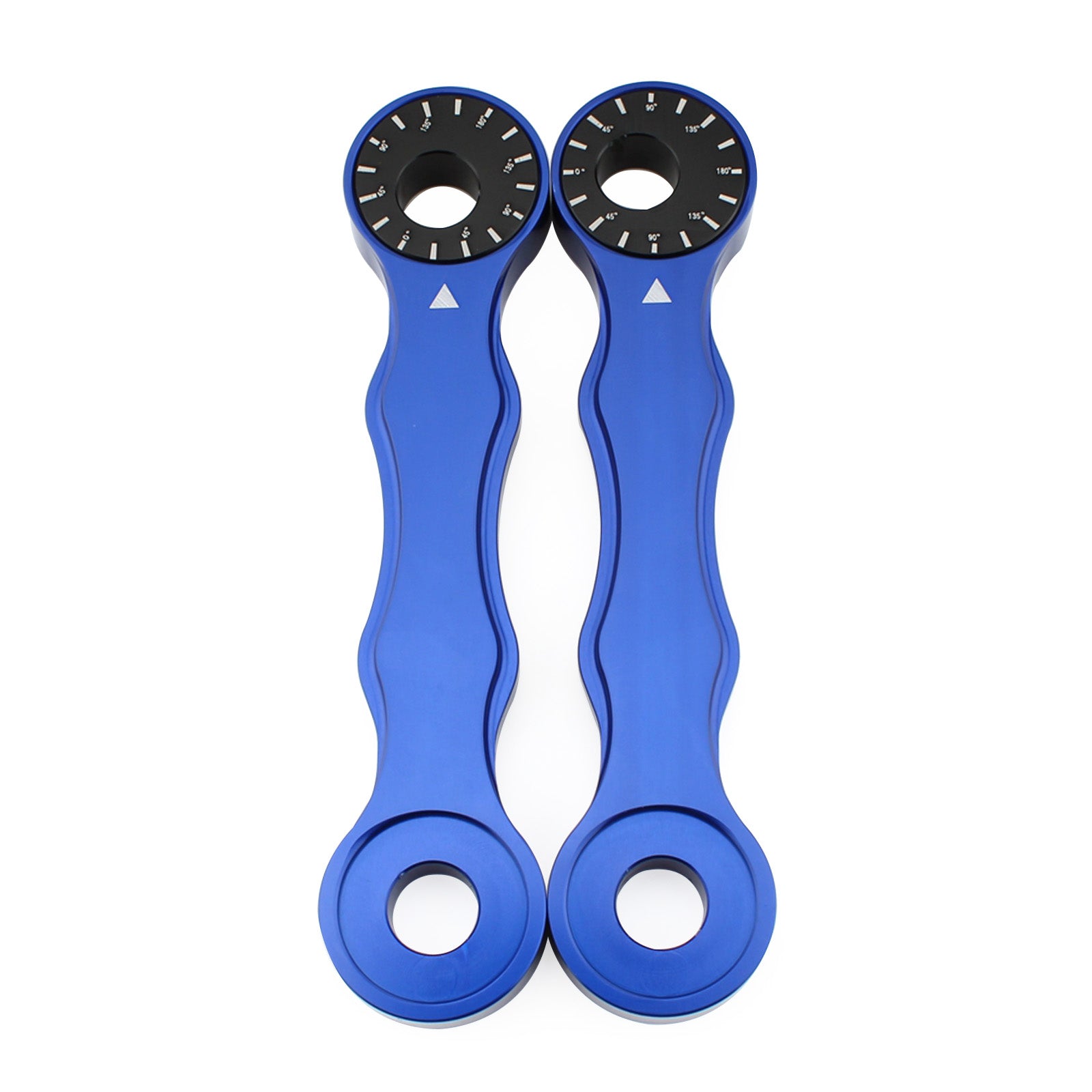 Kit di collegamento abbassamento regolabile per Suzuki DRZ400/E/S/SM 00-17 RM125/200 96-00 Blu