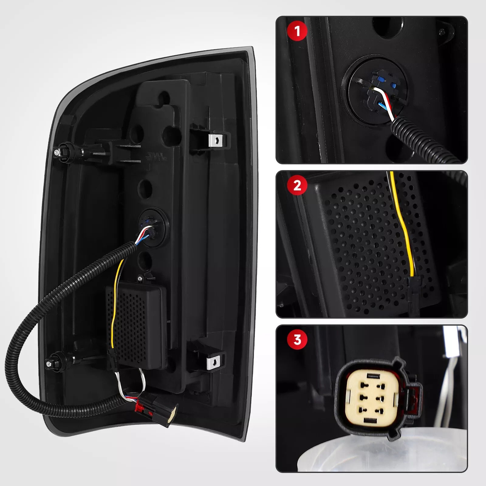 Ensemble de feux arrière à DEL gauche et droit pour Chevrolet Colorado GMC Canyon 2015-2022