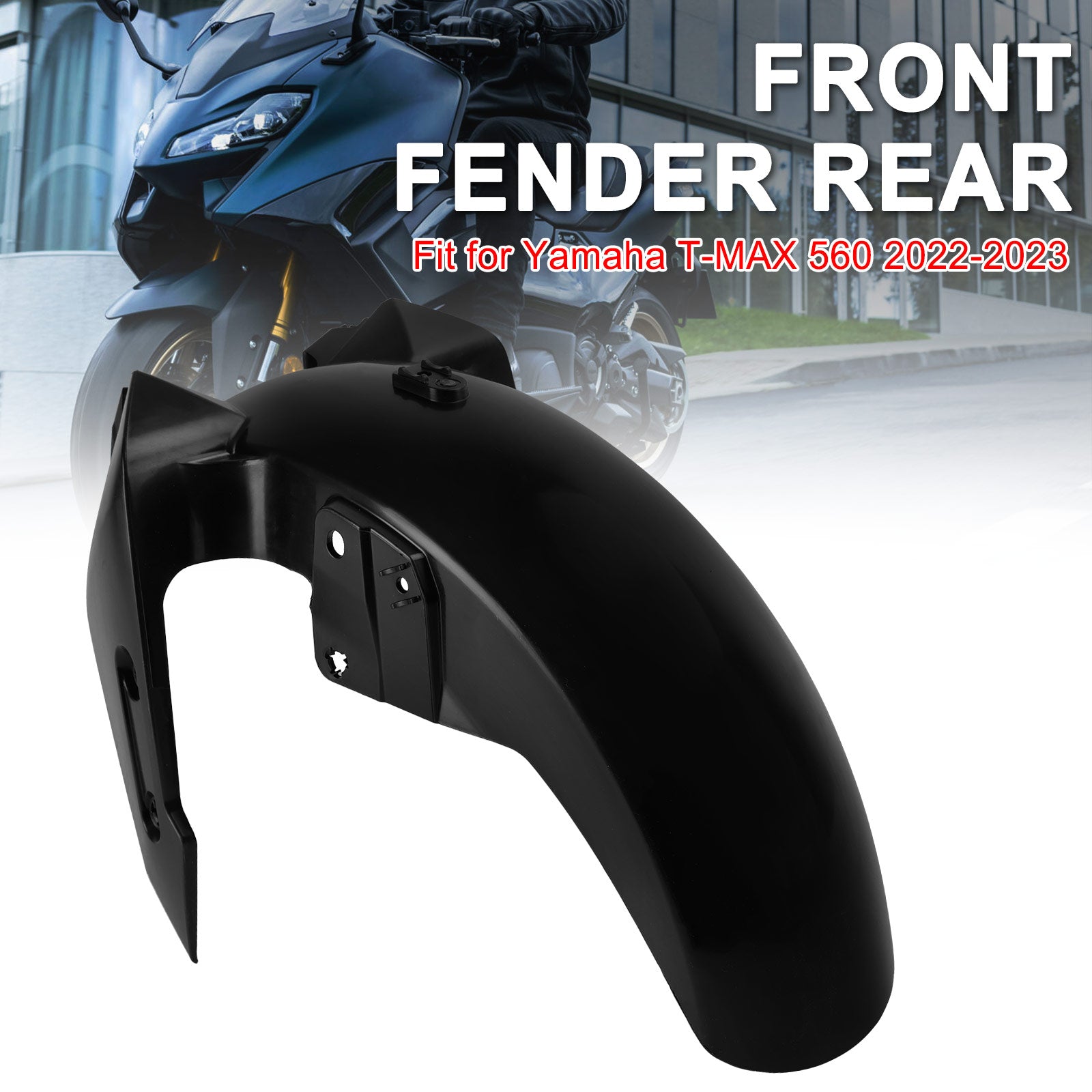 Zadnji ročni naslovnici, ki je bil nebarvani sprednji blatnik za Yamaha T-Max 560 2022-2024