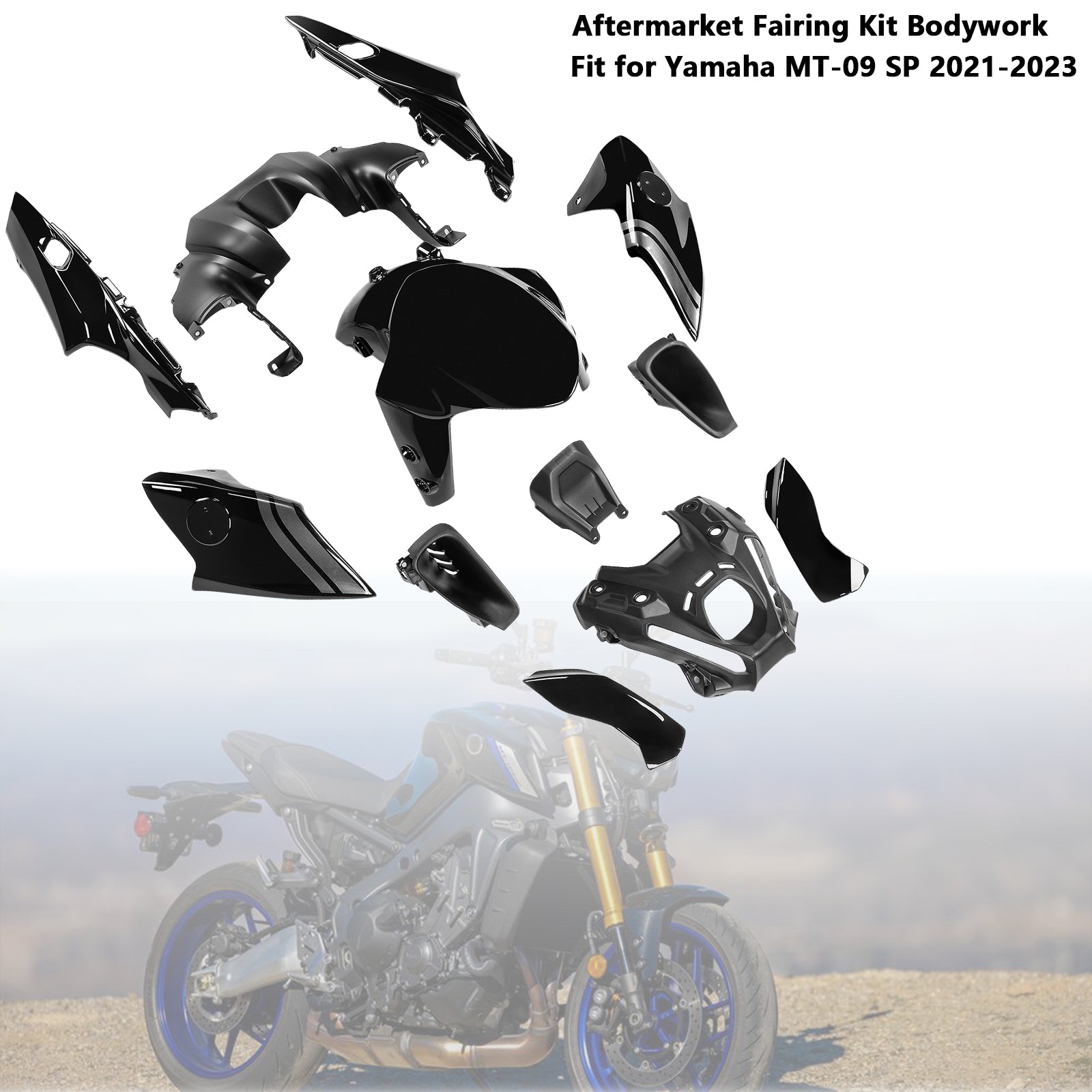 ABS Bodywork Beursinjectie voor Yamaha MT-09 / MT-09 SP 2021-2023 03#