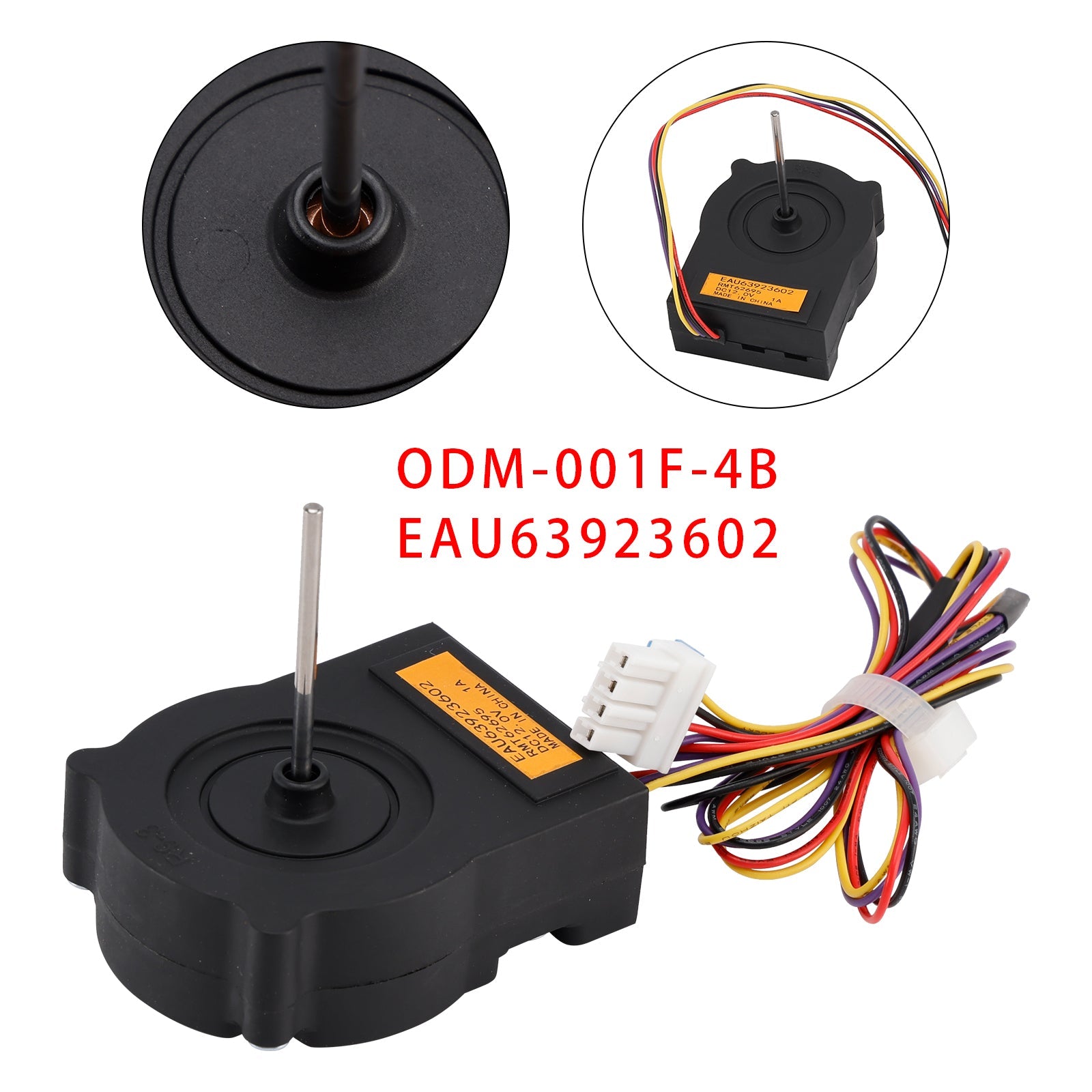 Moteur de ventilateur de condenseur de réfrigérateur LG EAU63923602 DC 12 V