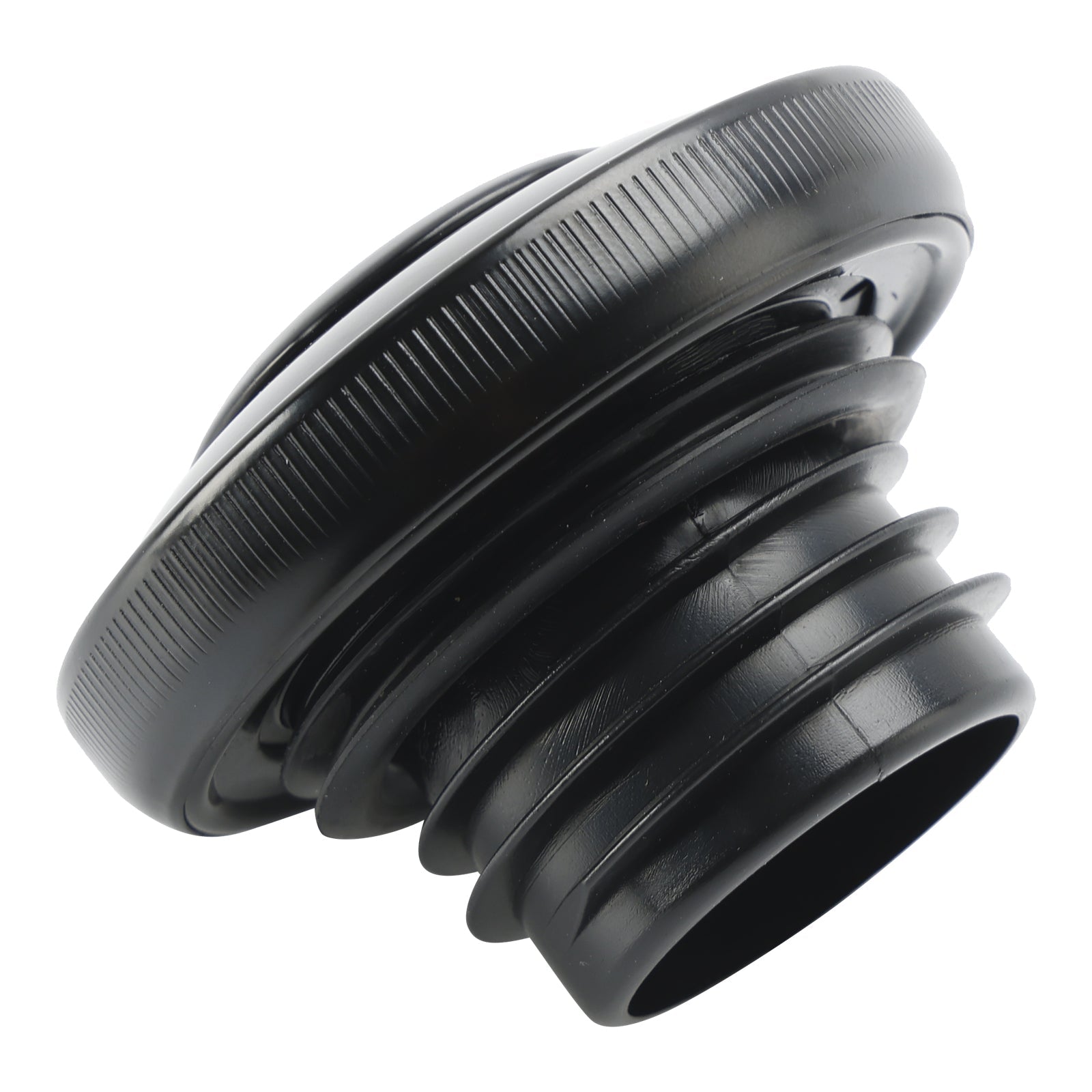 MUSTA TUULETETTU POLTTOAINESÄILIÖKANSI SOFTAILIIN FLSTN FXSTD FXST FLS 2000-2020 61272-92