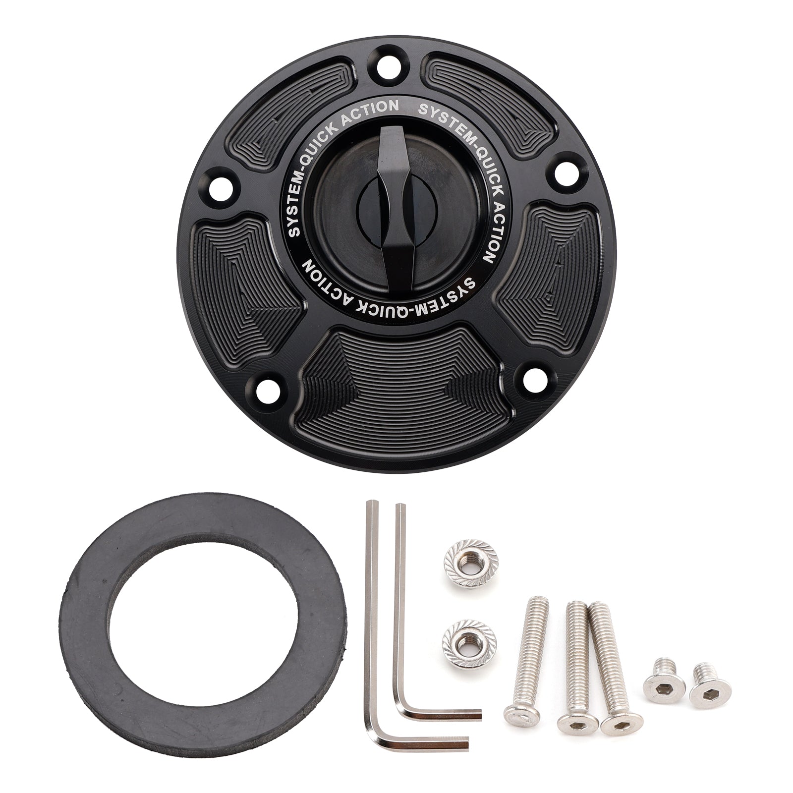 CNC Keyless Gas Tankdop Voor Yamaha YZF-R1 YZF-R6 2000-2025 YZF-R3 2015-2025