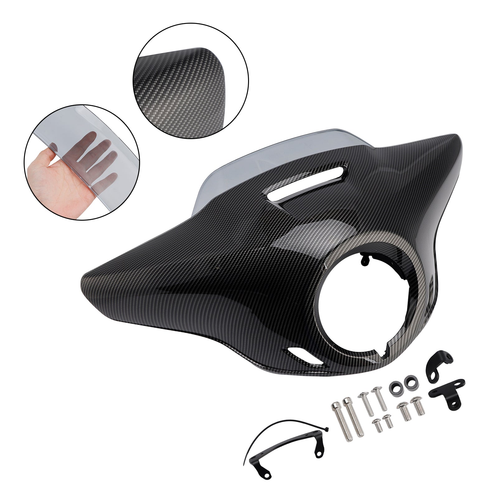 Szyba przednia, owiewka reflektora do HONDA CM300 CM500 (2021-2024)