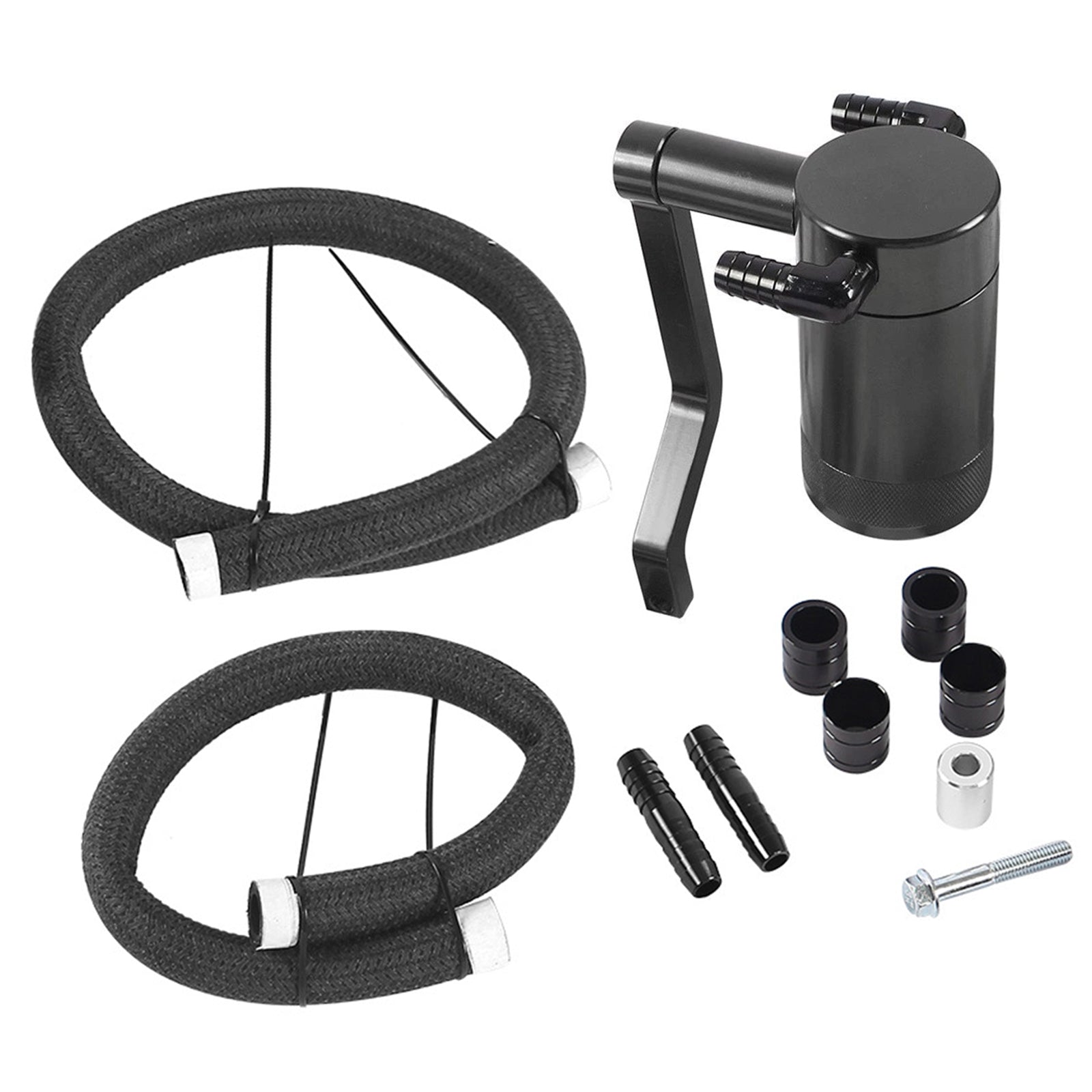 Lata de captura de aceite/separador de aire negro para Dodge Charger Challenger 2011-2021