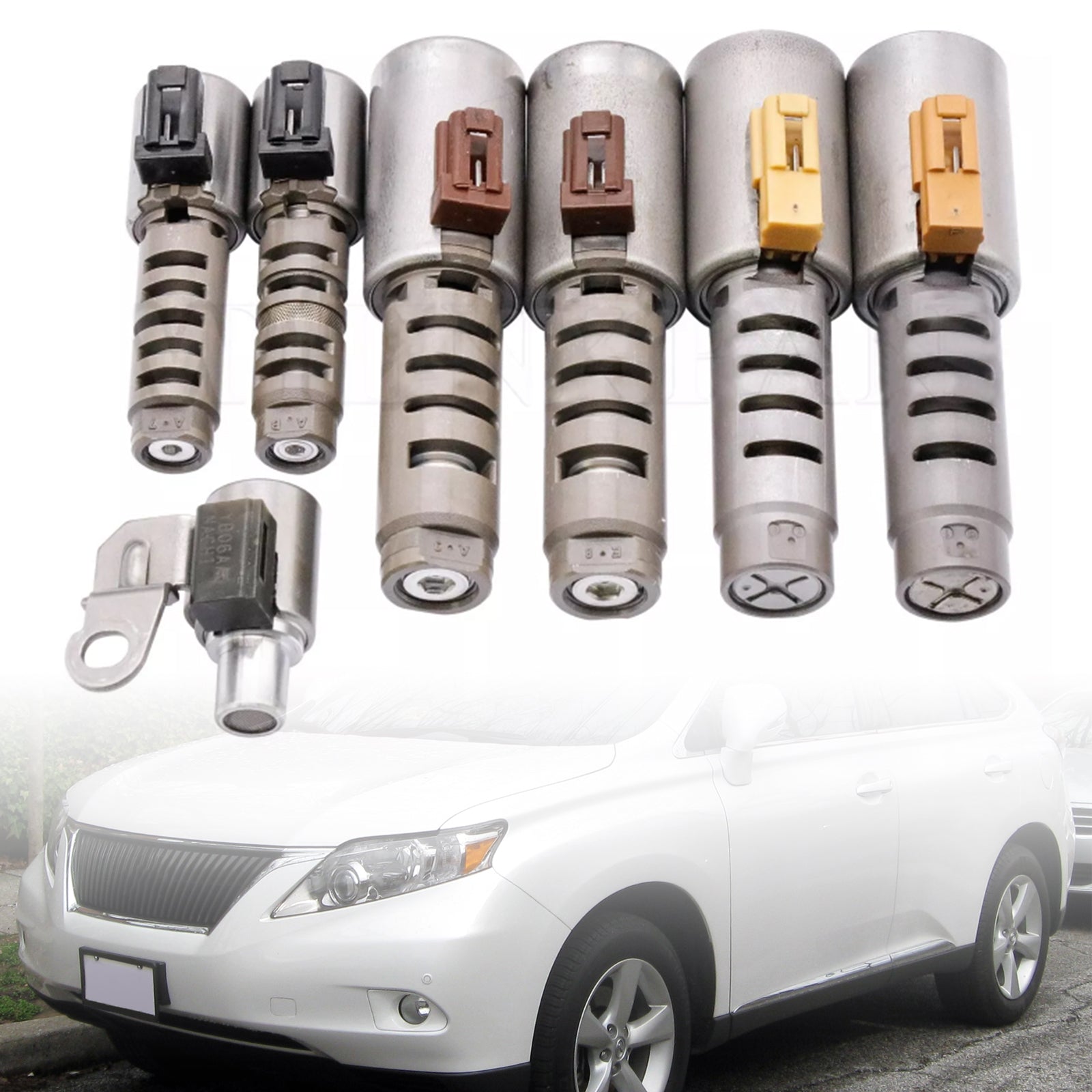 2008-2017 Toyota VENZA 2,7 L 7 pièces U760E Kit solénoïde 6 vitesses