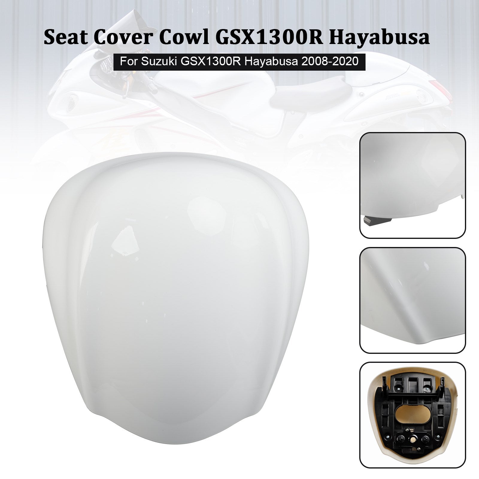 Cubierta del soporte del asiento trasero para Suzuki GSX1300R GSX-R1300 Hayabusa 2008-2020