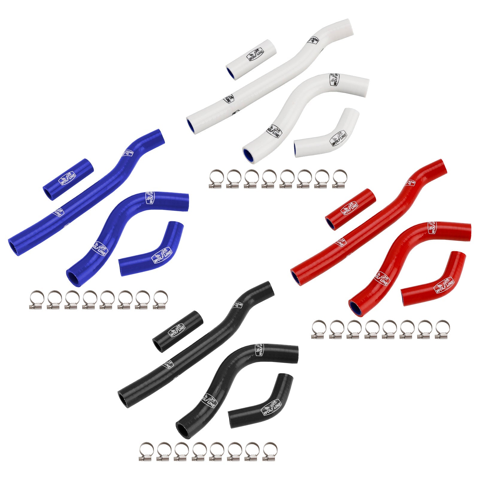 Tubo di raffreddamento in silicone per radiatore Honda CRF250R e CRF250RX (2022-2025)