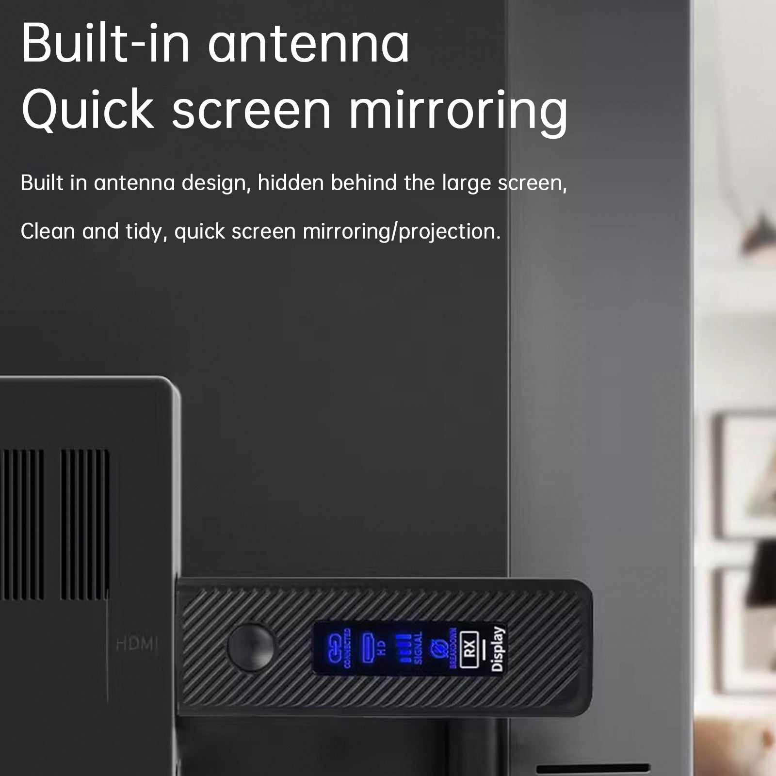 Projecteur sans fil HDMI pour même écran HD 1080P 50M, émetteur-récepteur vidéo