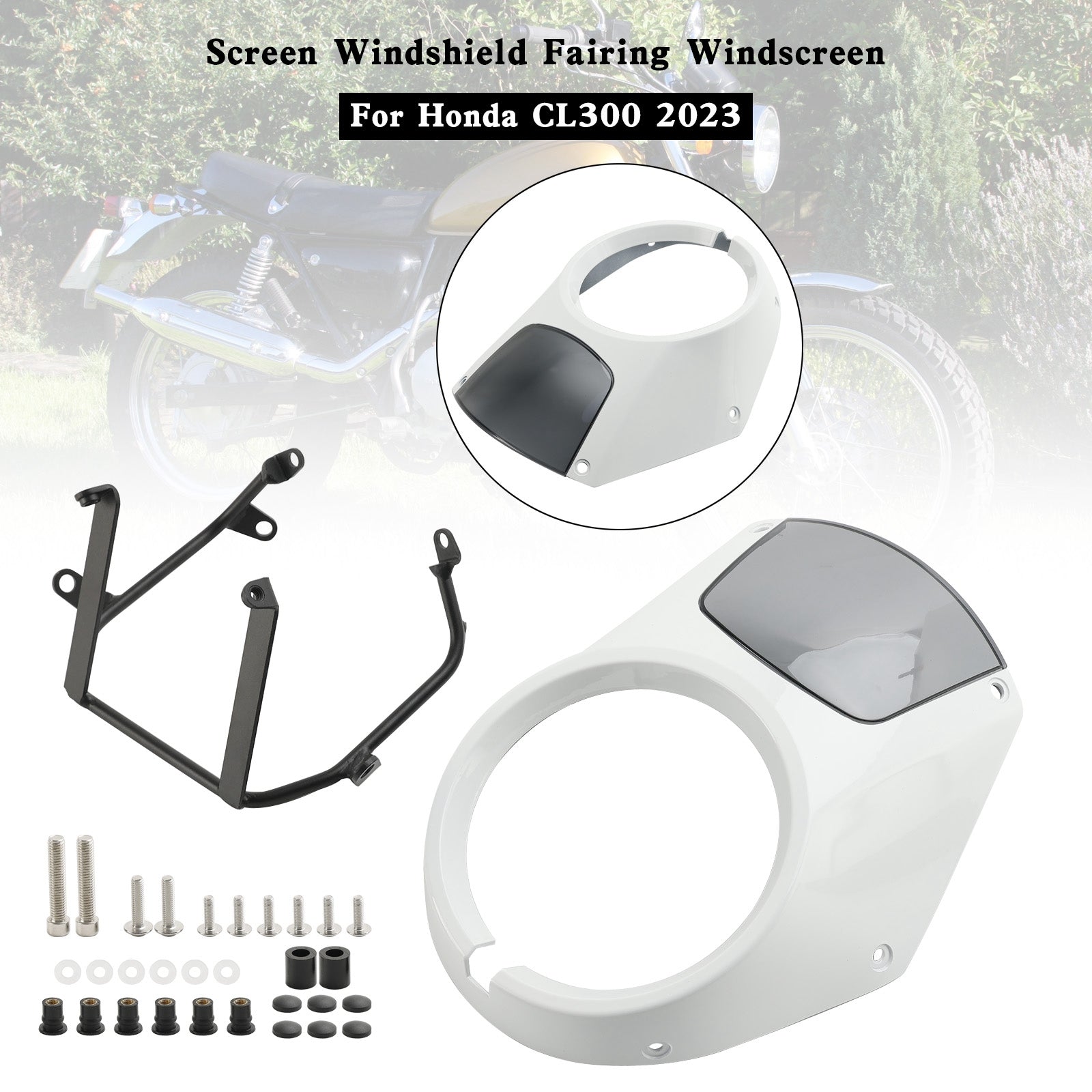 Honda CL300 2023 parabrezza del parabrezza faro