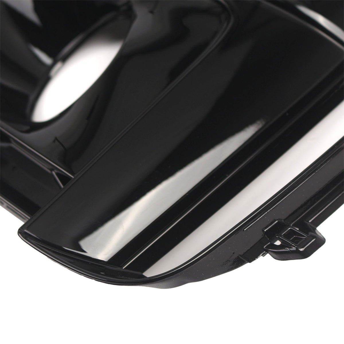 2PCS Front Bumper Fog Light Grille Cover Pour Audi A5 S5 S-Line 2018-2019