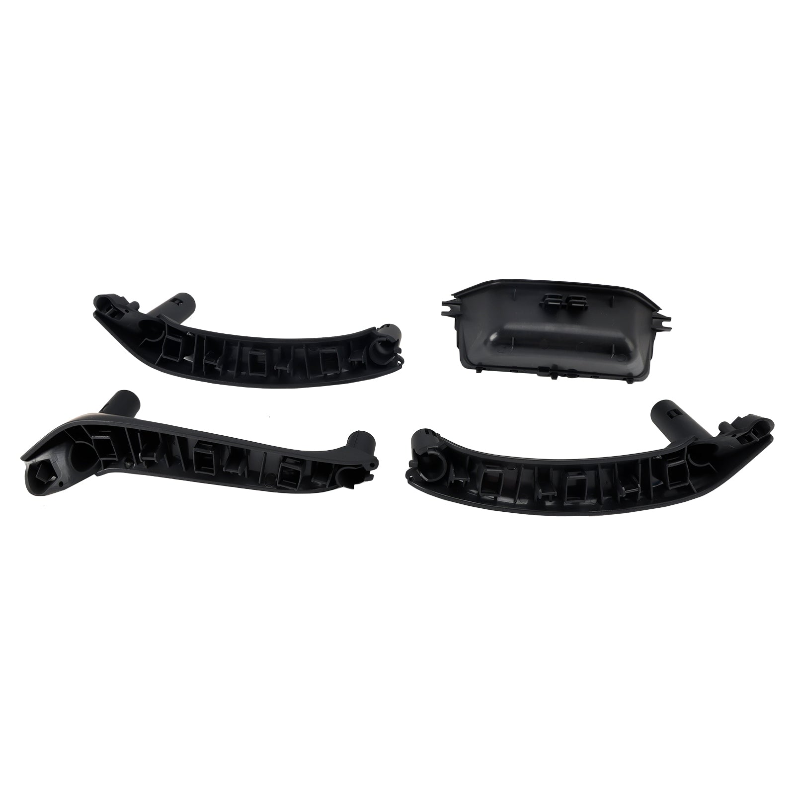 Kit de poignées de porte intérieures noires 51417250307 pour BMW X3 (F25) X4 (F26)