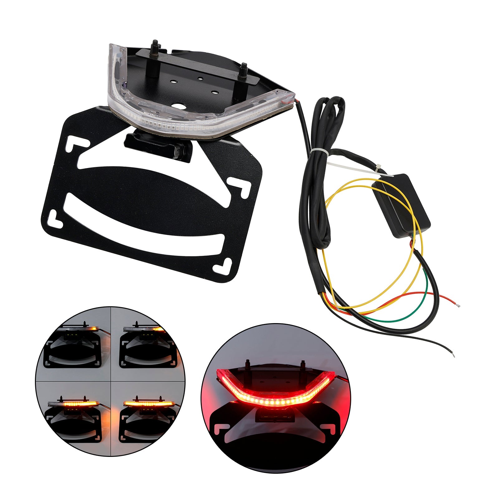 Support de cadre de support de plaque d'immatriculation BMW S1000RR 2021-2024