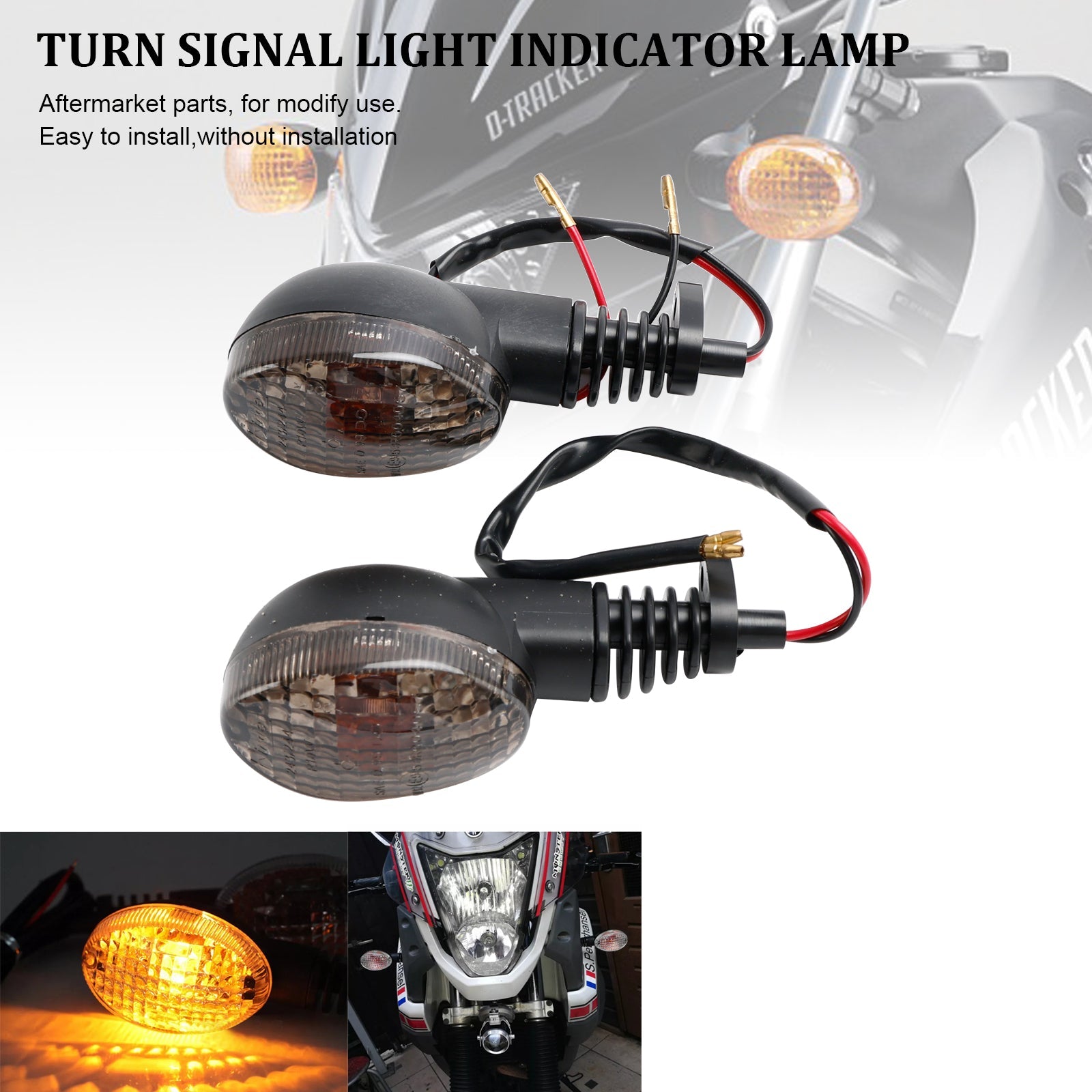 Luz indicadora para Kawasaki Ninja250R KLX 125 150 250 300