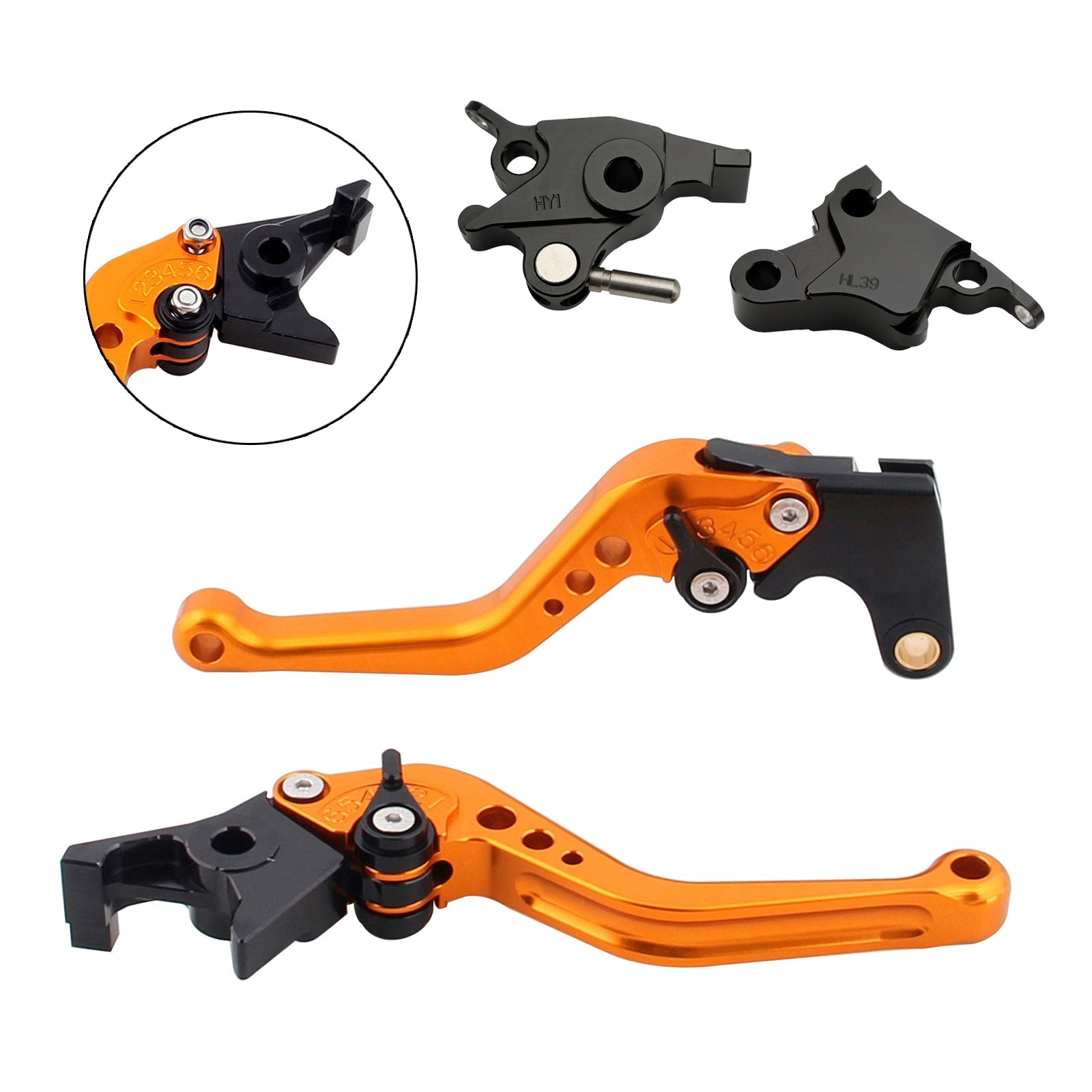 Krótki hamulec i dźwignia sprzęgła dla Heritage CFMOTO 700CL-X 2021-2022