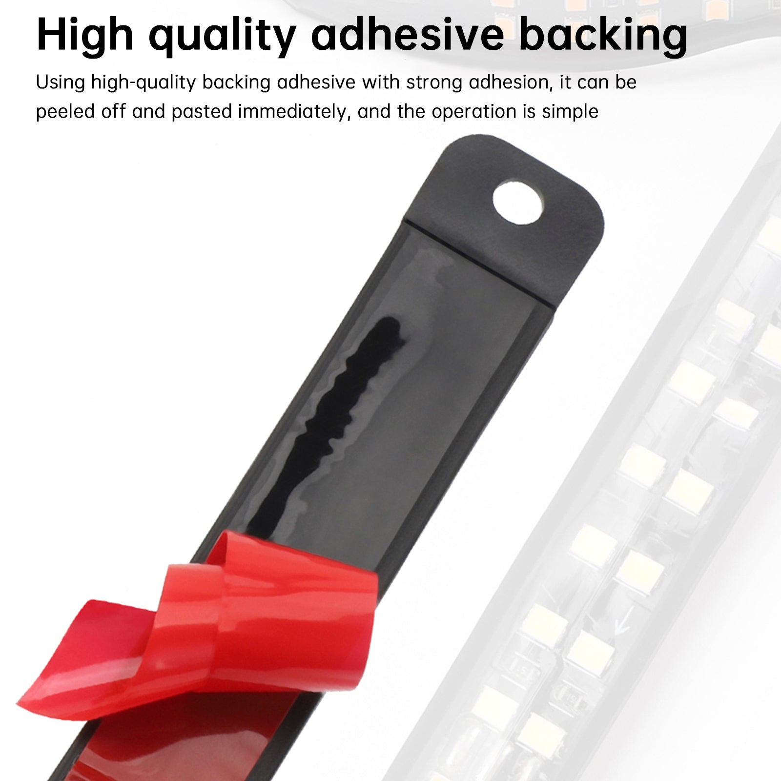 Tiras de luz LED bicolor para escalones laterales de camioneta