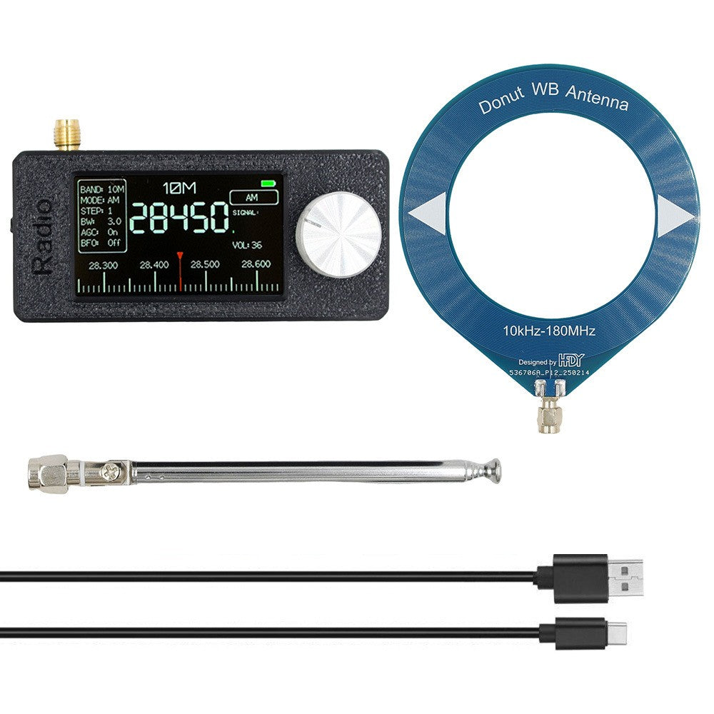 Przenośne radio SI4732 0,5-108 MHz LSB AM FM Mini Radio Pocket Radio Wszystkie paski