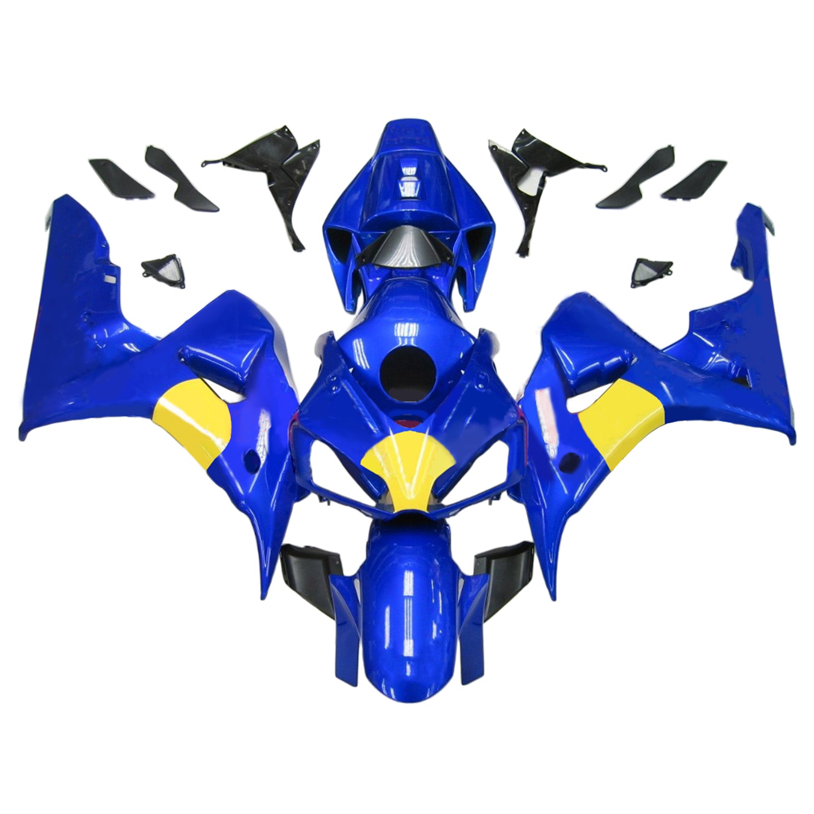 Kit de carénage par injection, carrosserie en plastique ABS pour Honda CBR1000RR 2006-2007