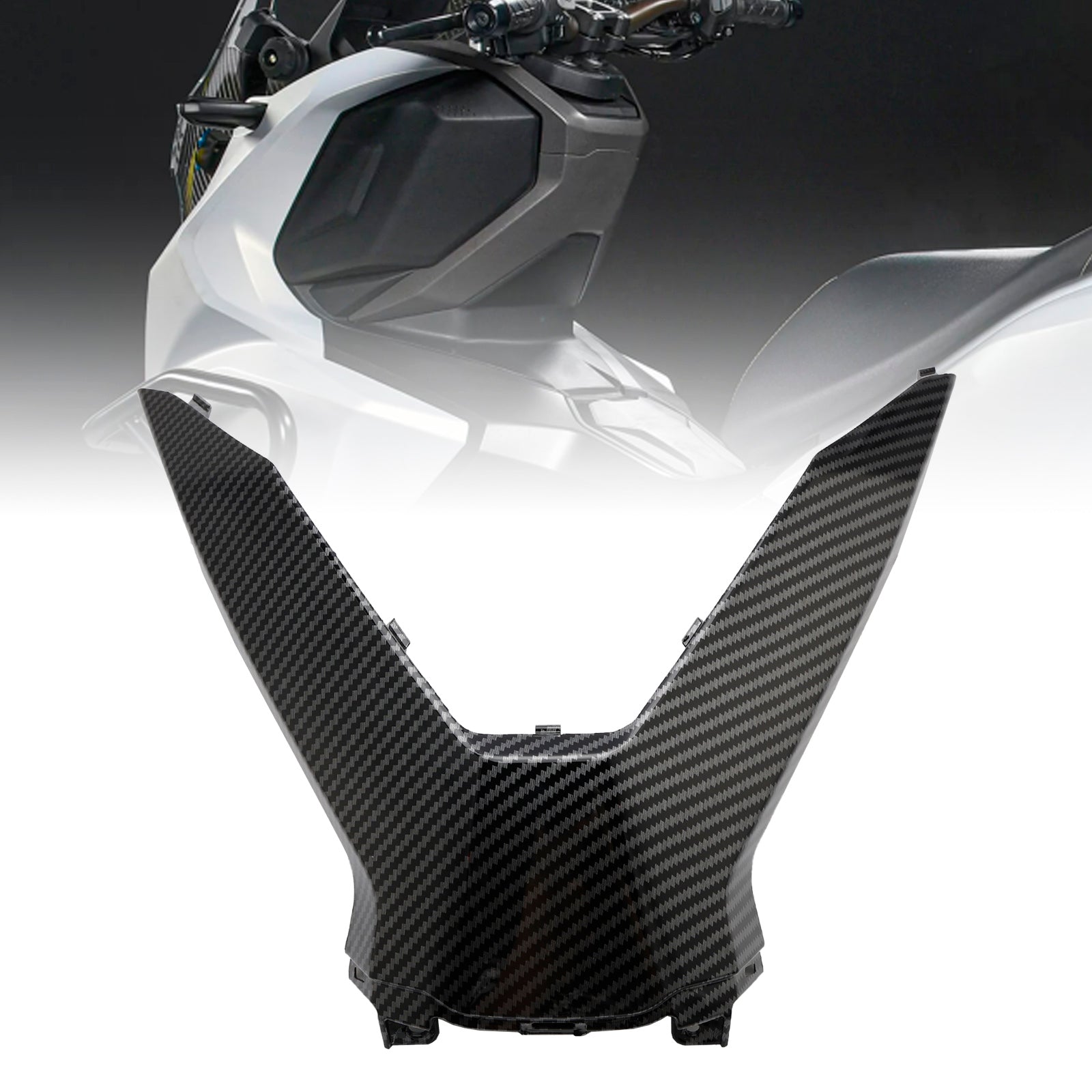 Panneaux de carénages de couvercle supérieur de guidon conducteur Honda ADV 160 2023-2024