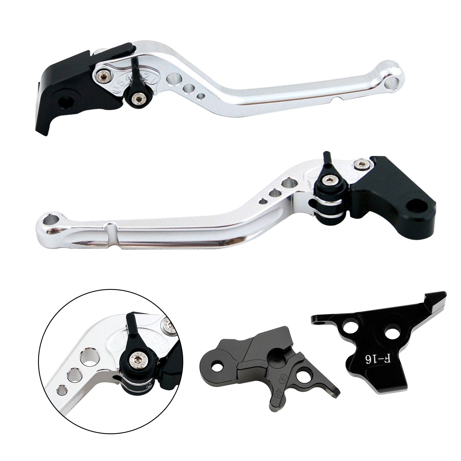Levier de frein et d'embrayage long pour HARLEY X350 2022-2023