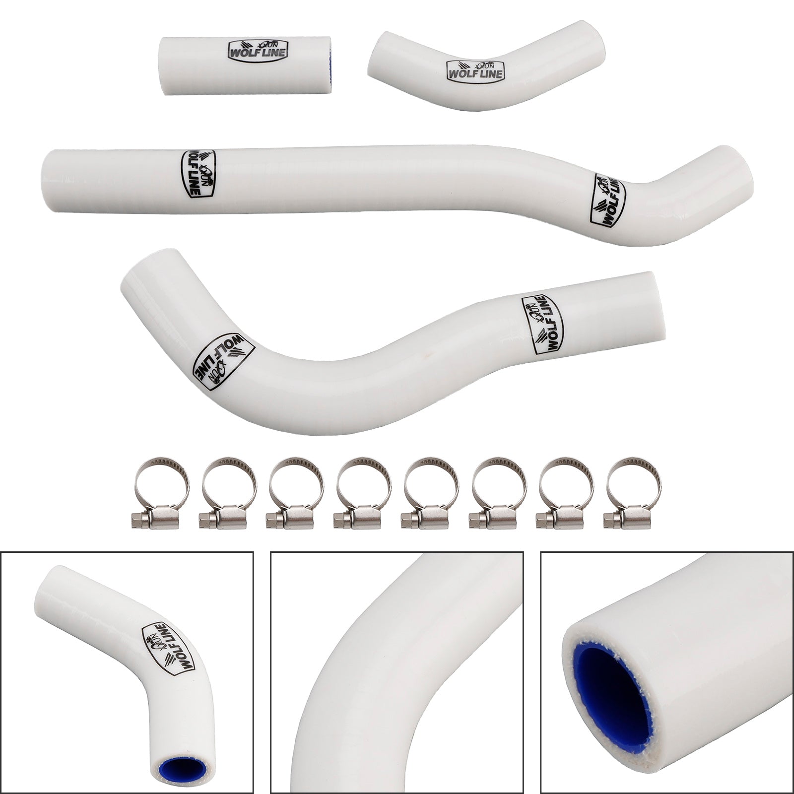 Durite de refroidissement en silicone pour radiateur Honda CRF250R et CRF250RX (2022-2025)