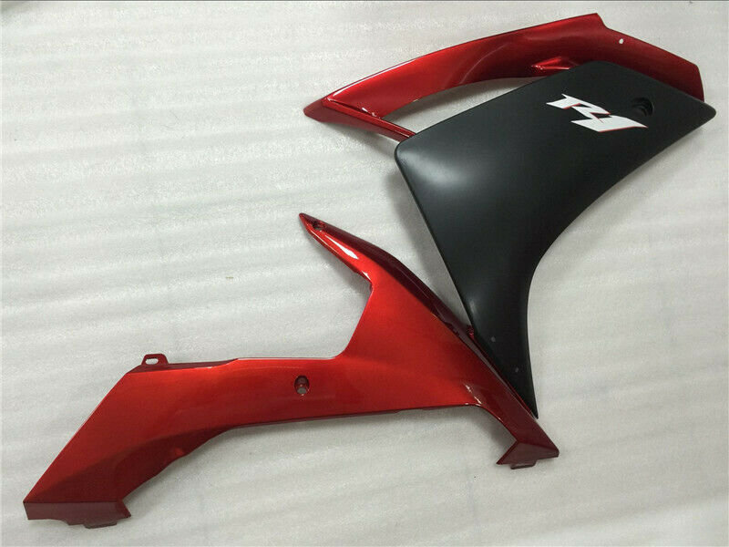 Kit de carénage en plastique ABS moulé par injection orange pour Yamaha YZF R1 2007-2008
